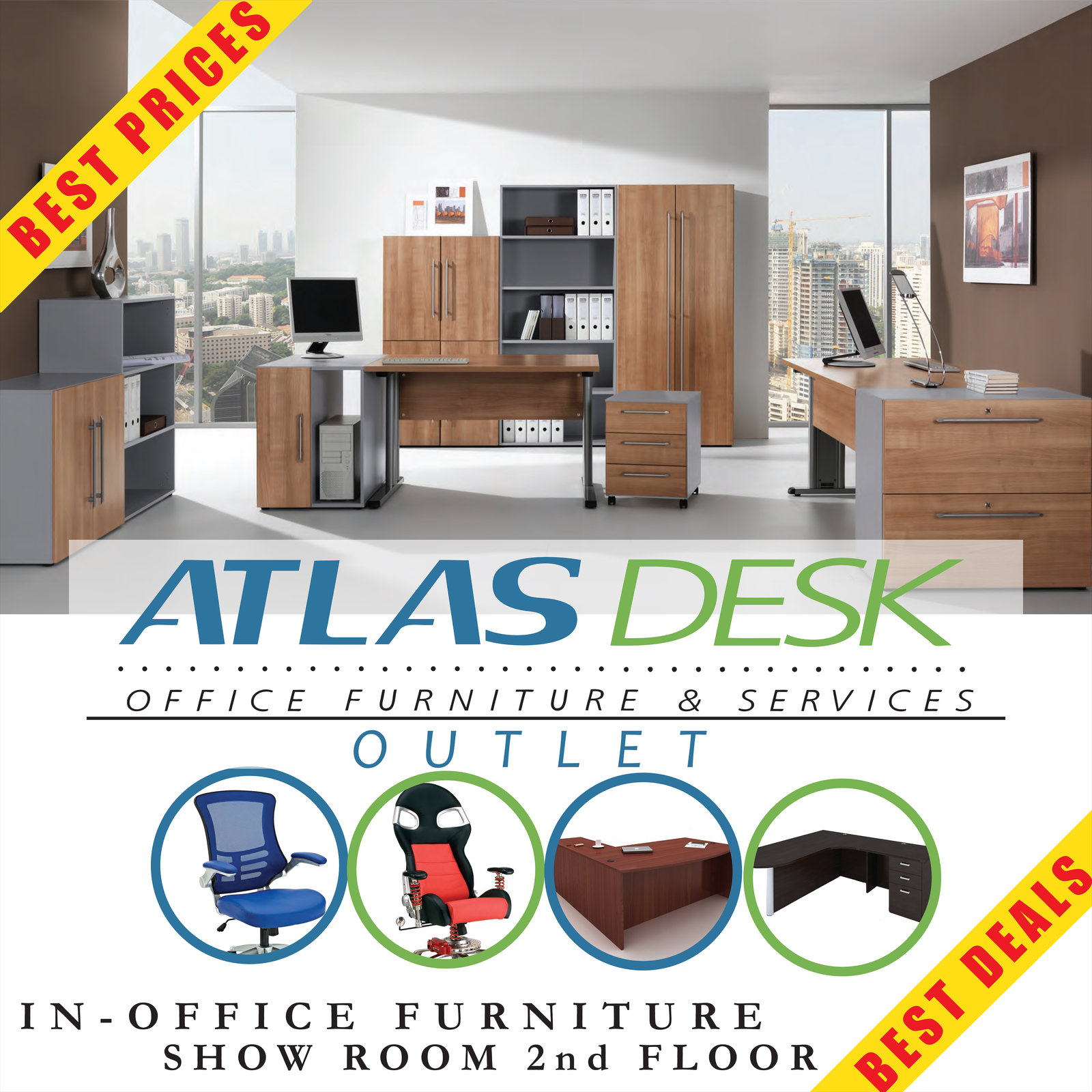 Miles Johnson Furniture Store Poster