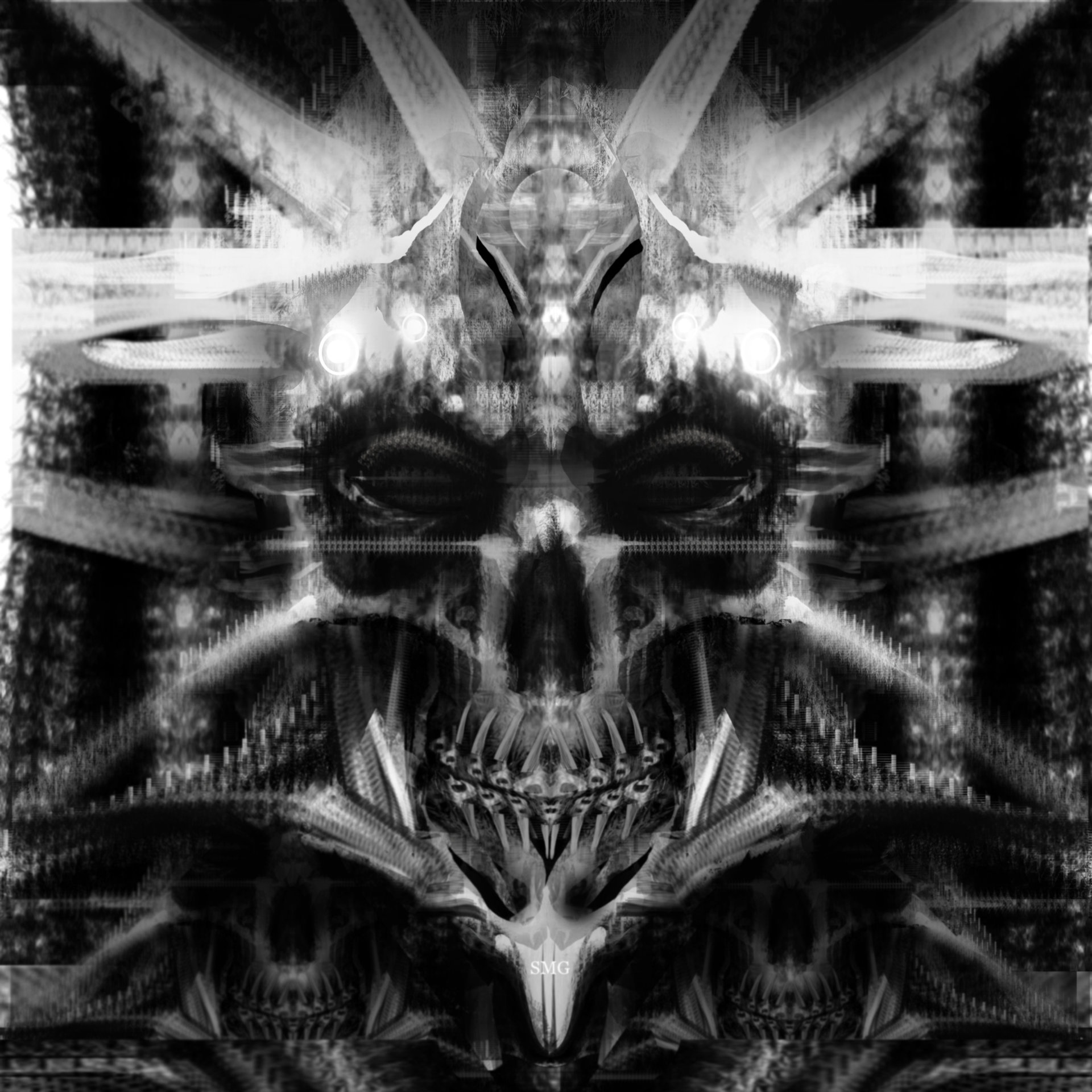 ArtStation - Digital Painted Skull