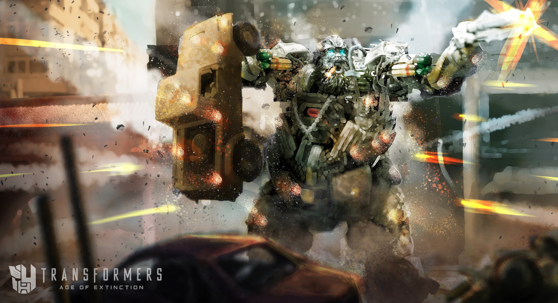 Transformers 4 Concept Art Hound