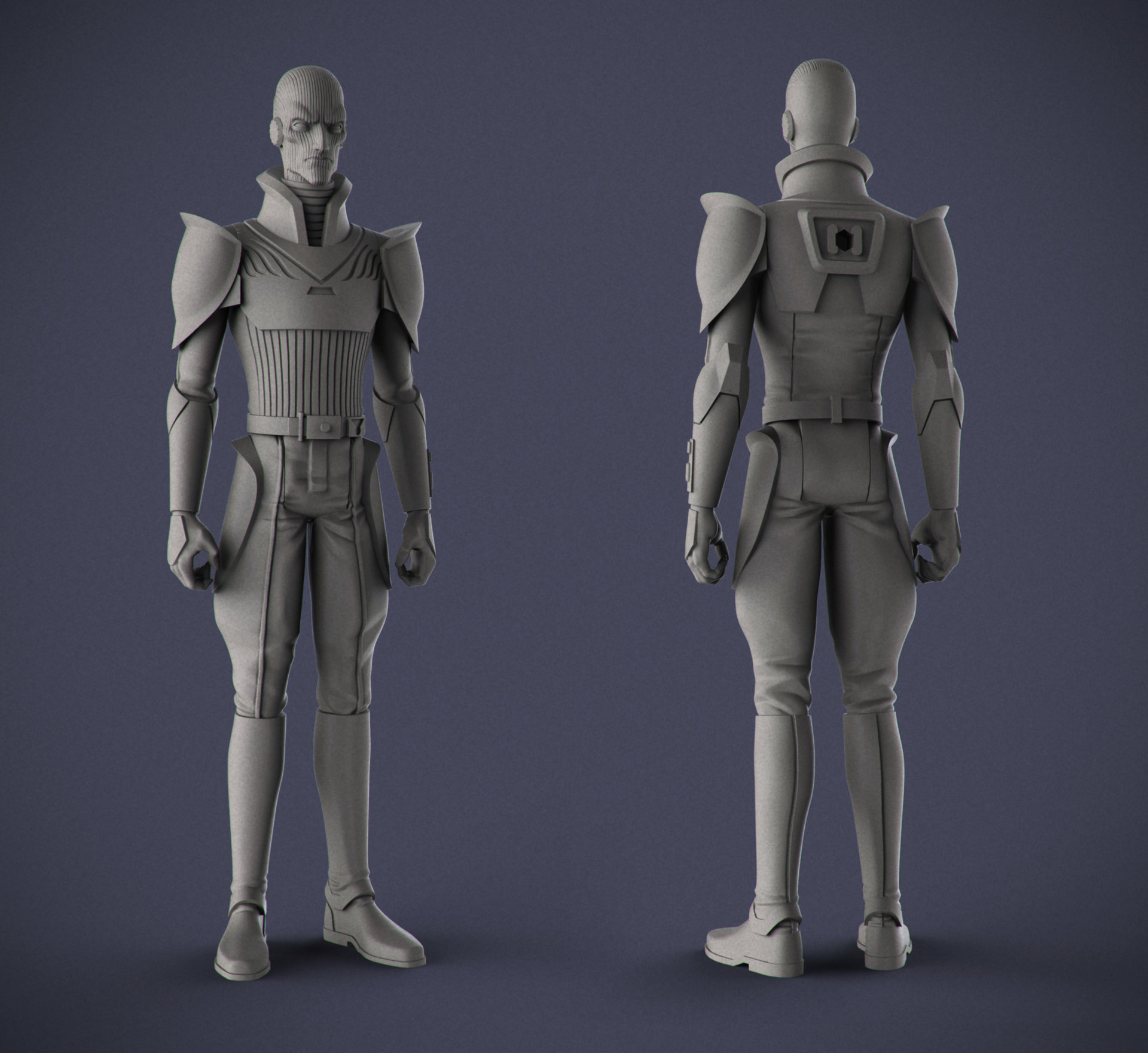 Artstation Star Wars Rebels Inquisitor Dan Mitchell