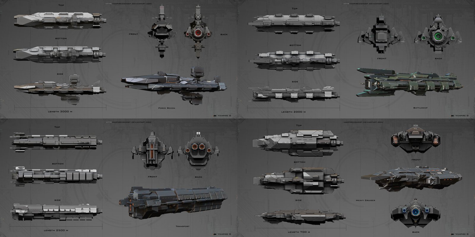 ArtStation - Space ships, stations