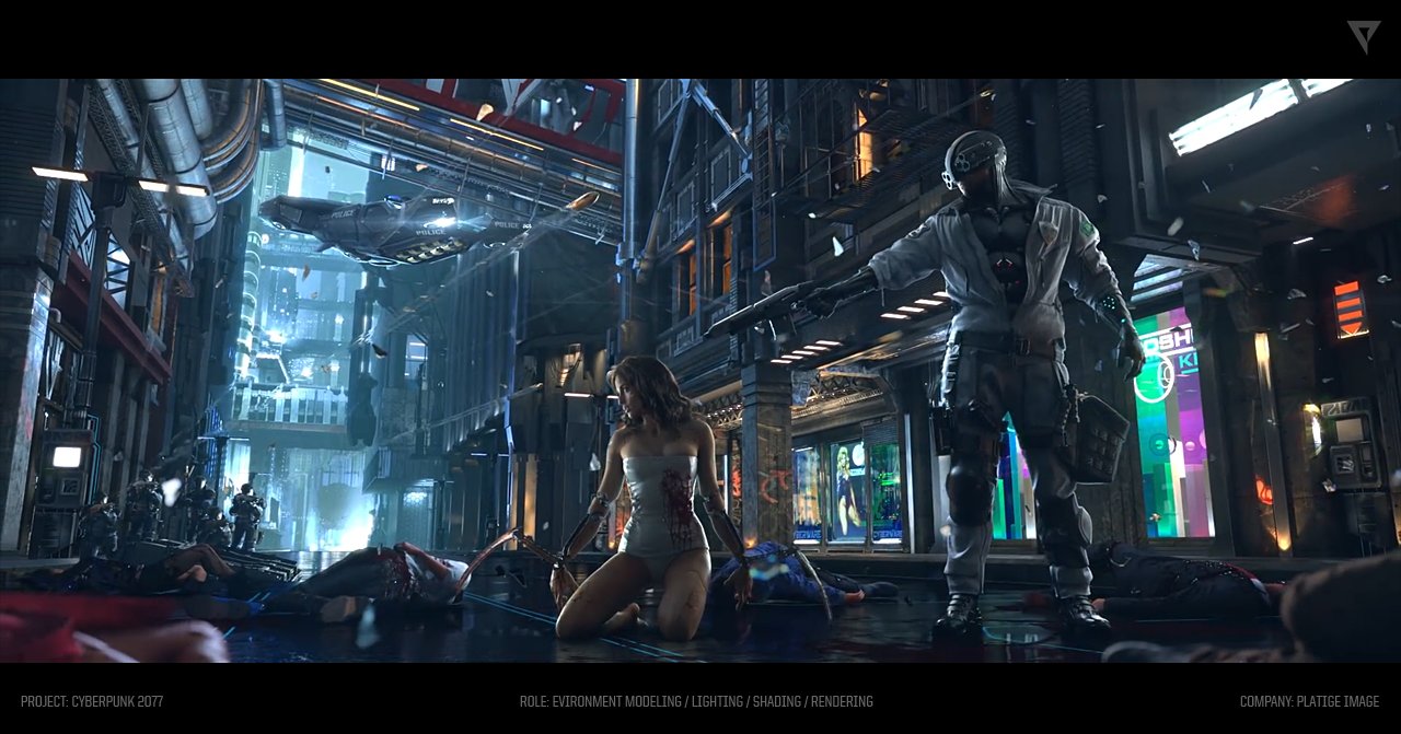 Artstation Cyberpunk 2077 Teaser 2012 Artur Szymczak