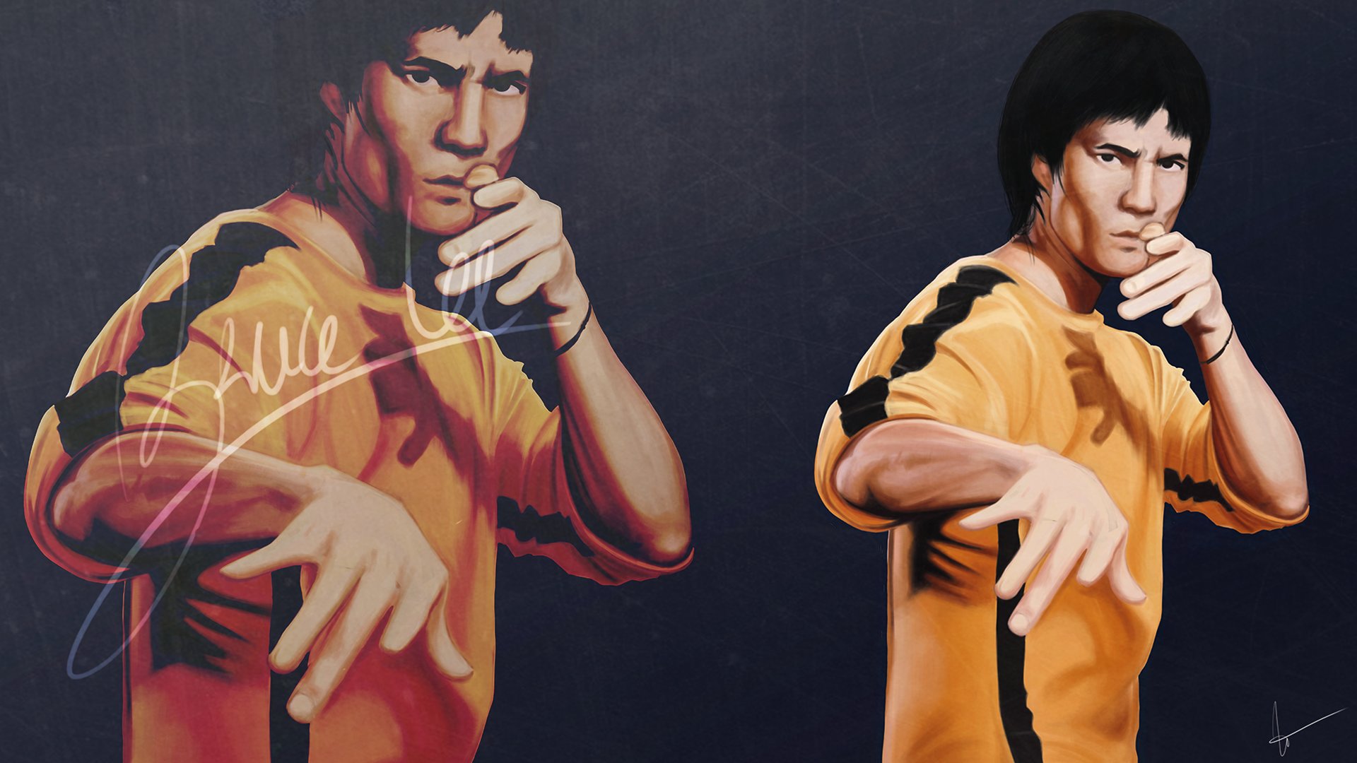 Artstation Bruce Lee Wallpaper