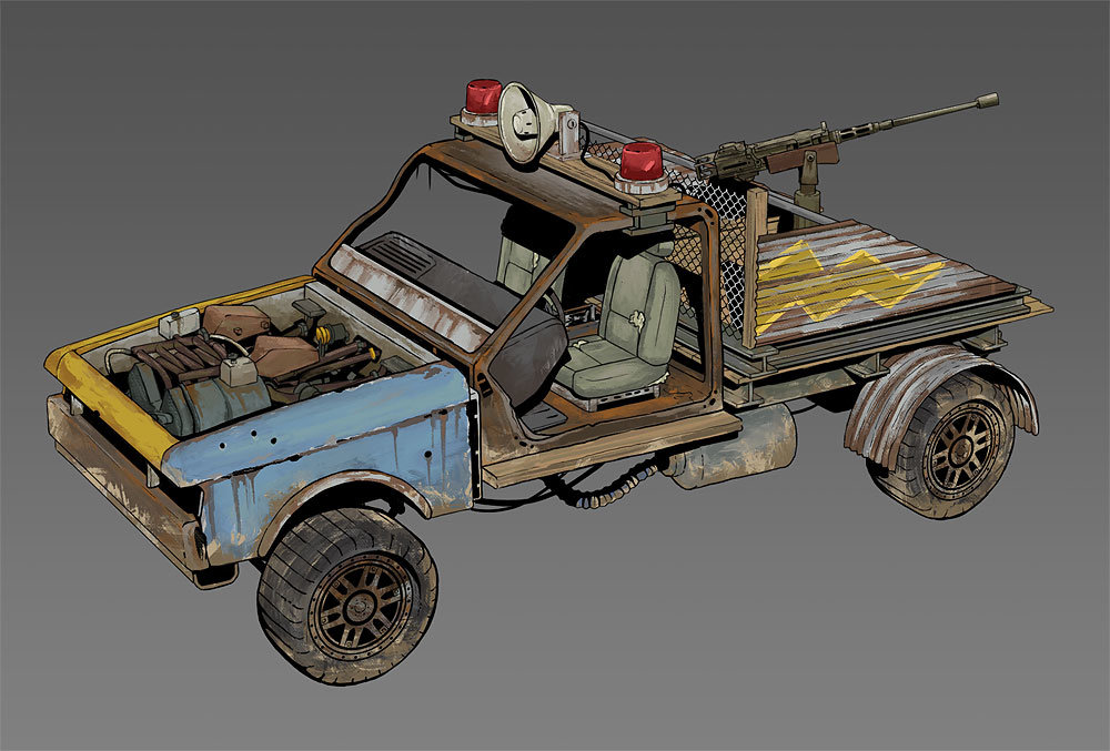 ArtStation Rust Vehicles