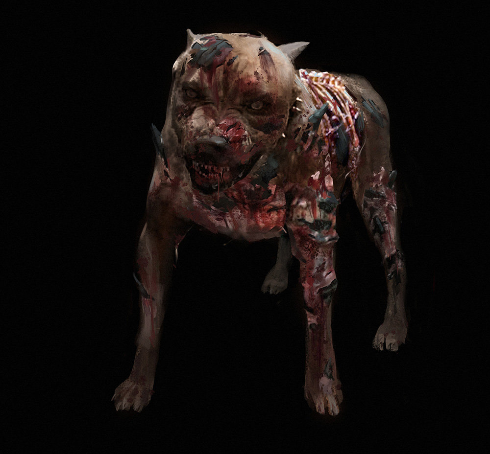 ArtStation - Zombie Dog, Erling Saevarsson