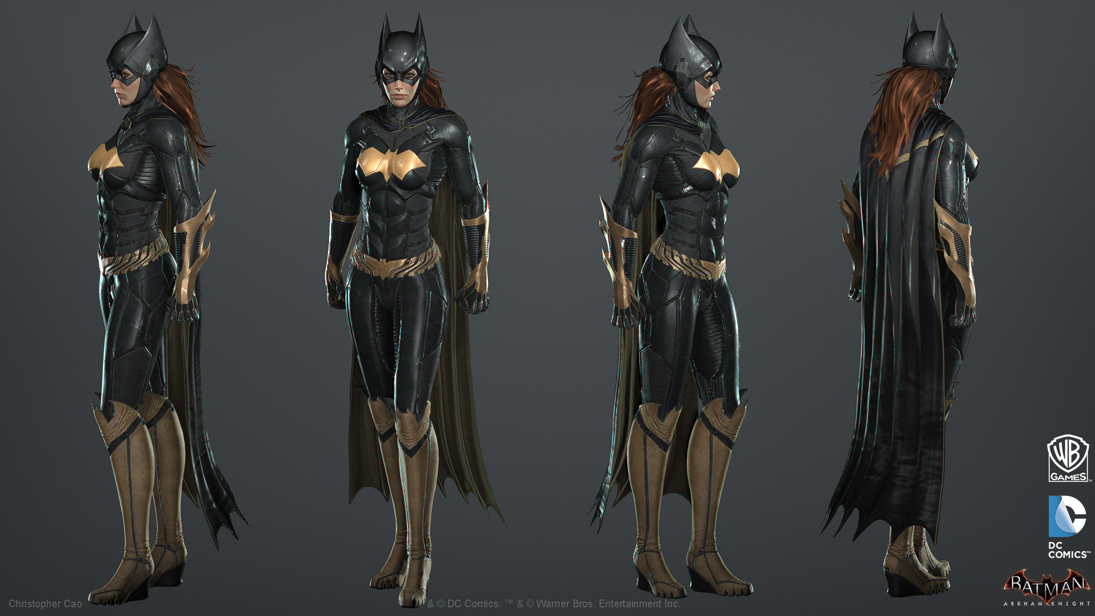 ArtStation - Batman: Arkham Knight DLC, Batgirl Game Model