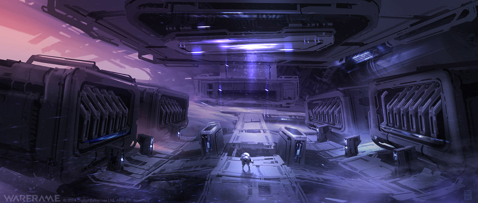 Artstation Warframe Corpus Ice Planet Ship Interior Af