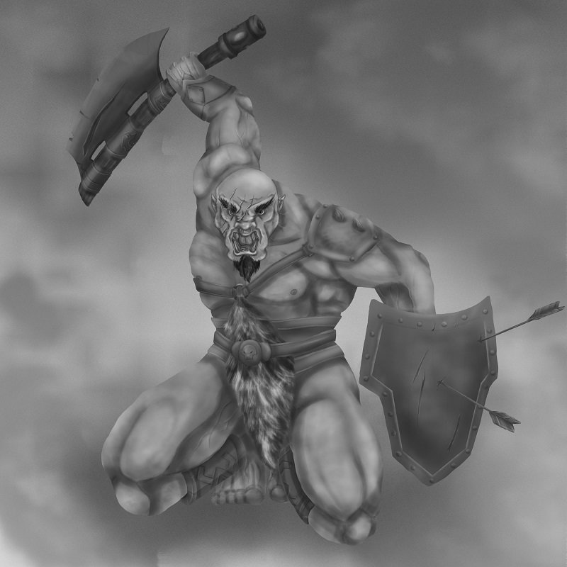 Победа над Берсерком Хаклангром Бородатым в God of