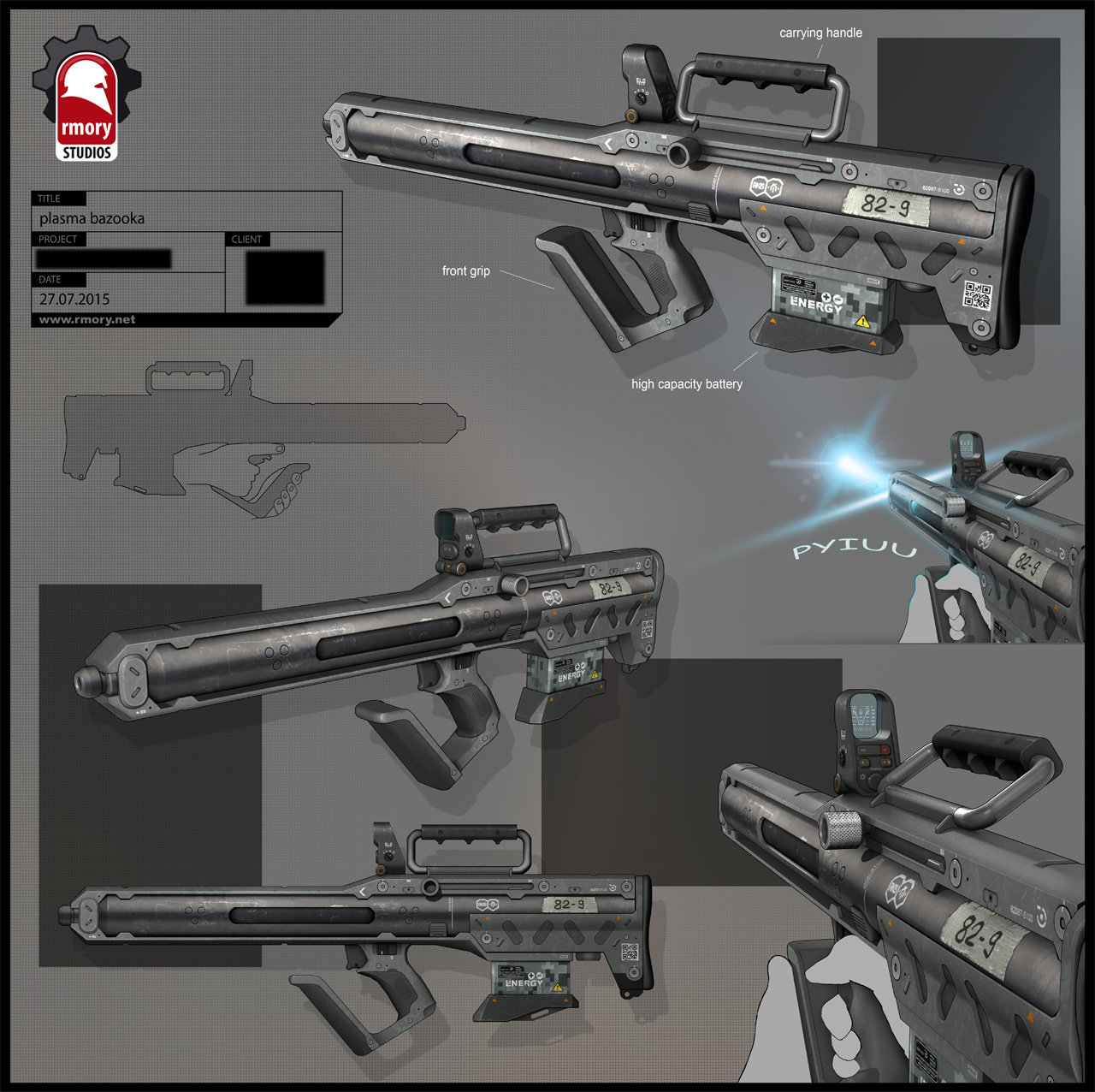 plasma bazooka - rmory studios