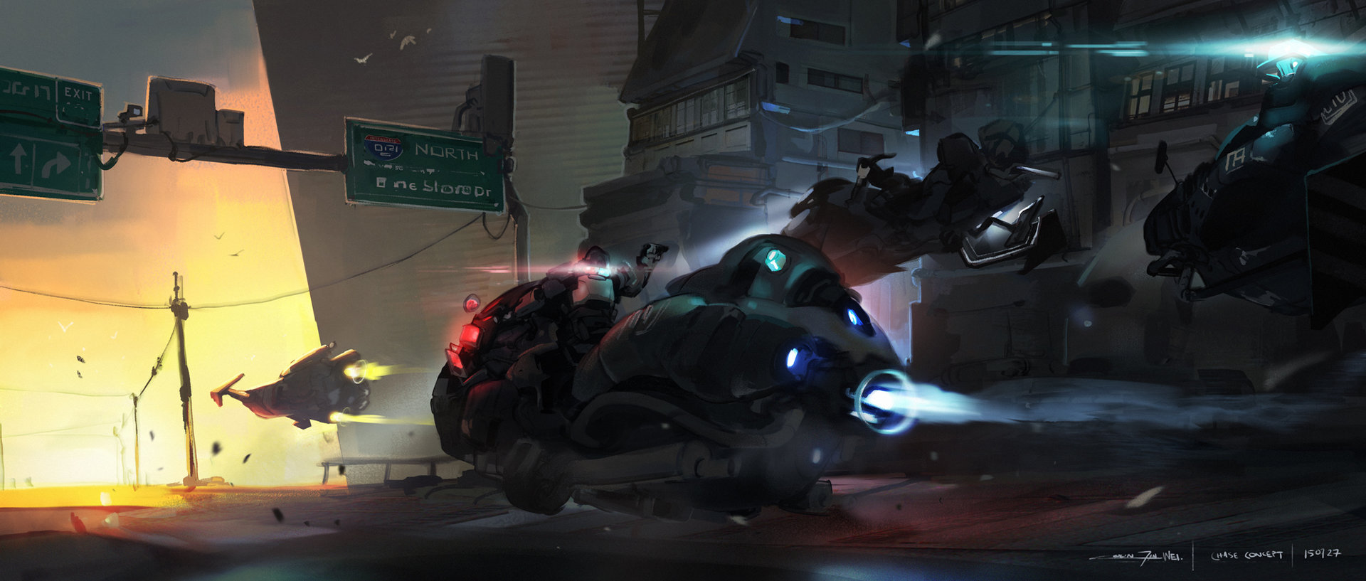 ArtStation - Chase Concept