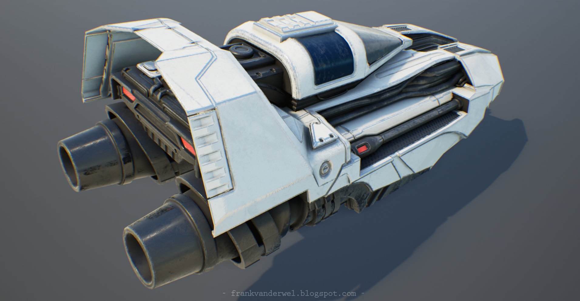 Frank Vanderwel Sci fi Race Cars
