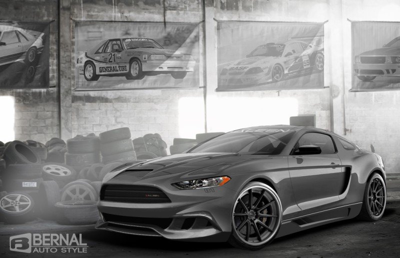 Matt Bernal - 2015 Saleen Mustang S550 Concept Speculation
