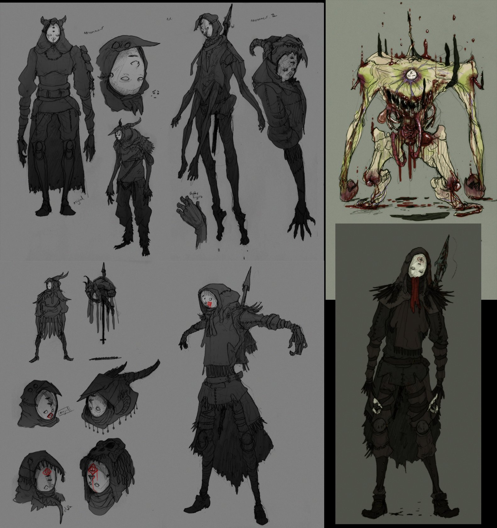 ArtStation - Necromancer Collage