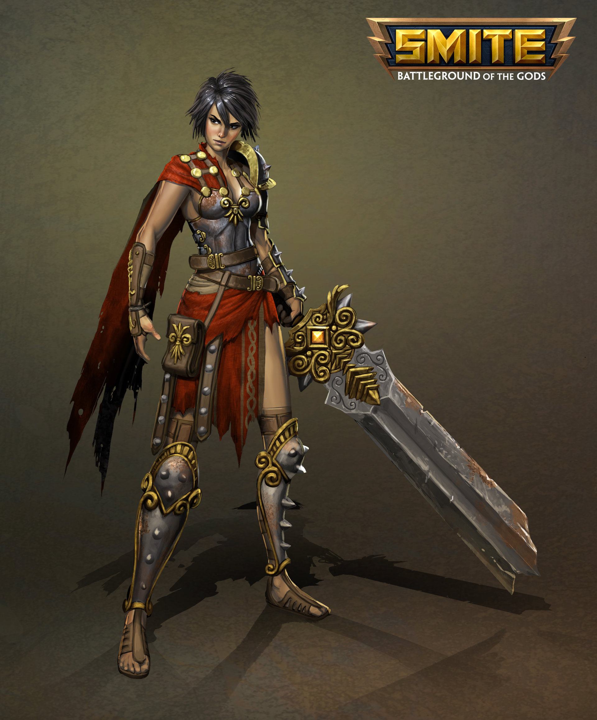 Artstation Smite Bellona Concept Brian Wells