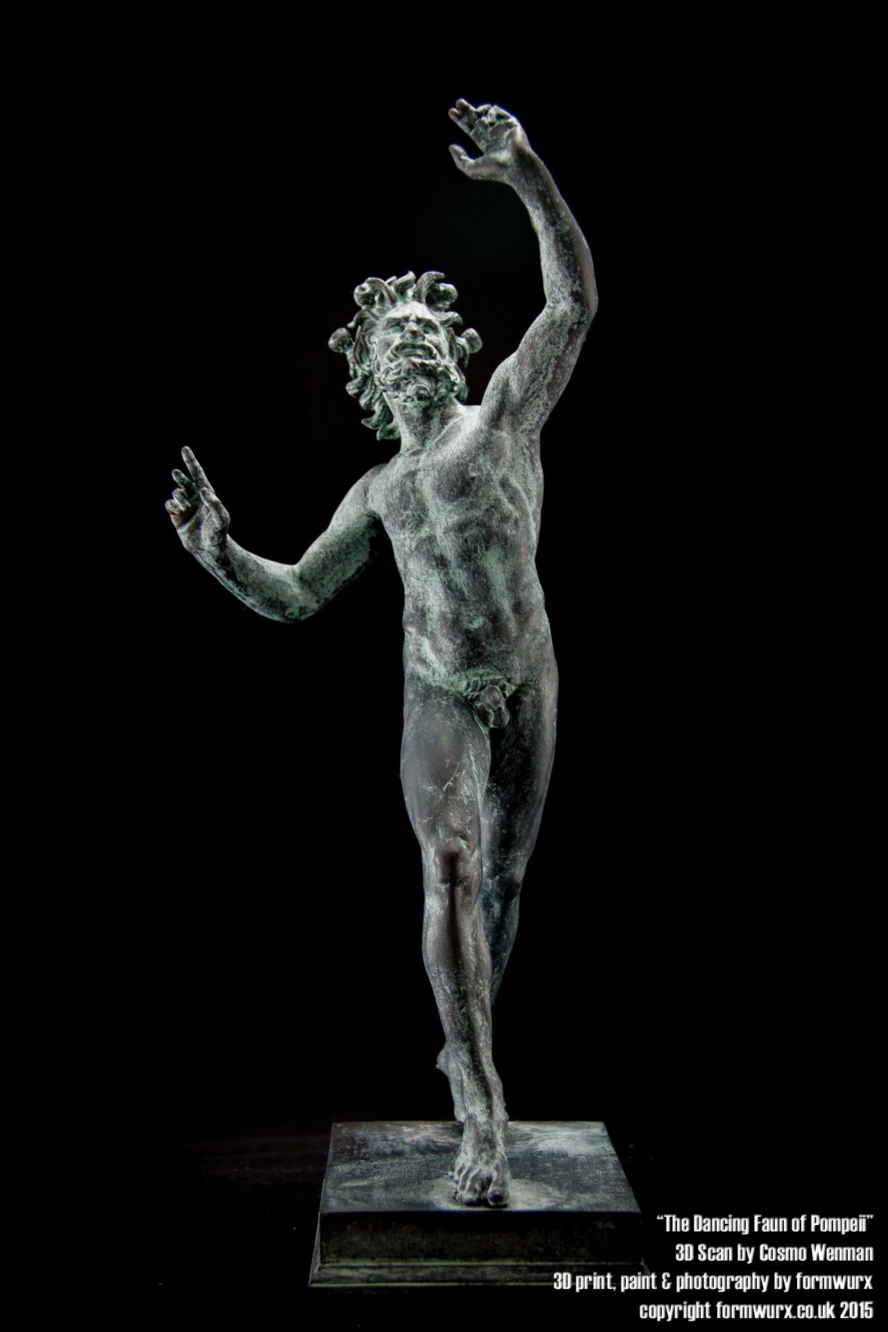 Jason Spiller The Dancing Faun of Pompeii, a 3d scan by Cosmo Wenman