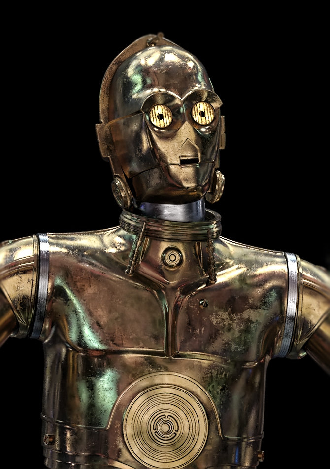 Continuing to update 3PO's shaders. 