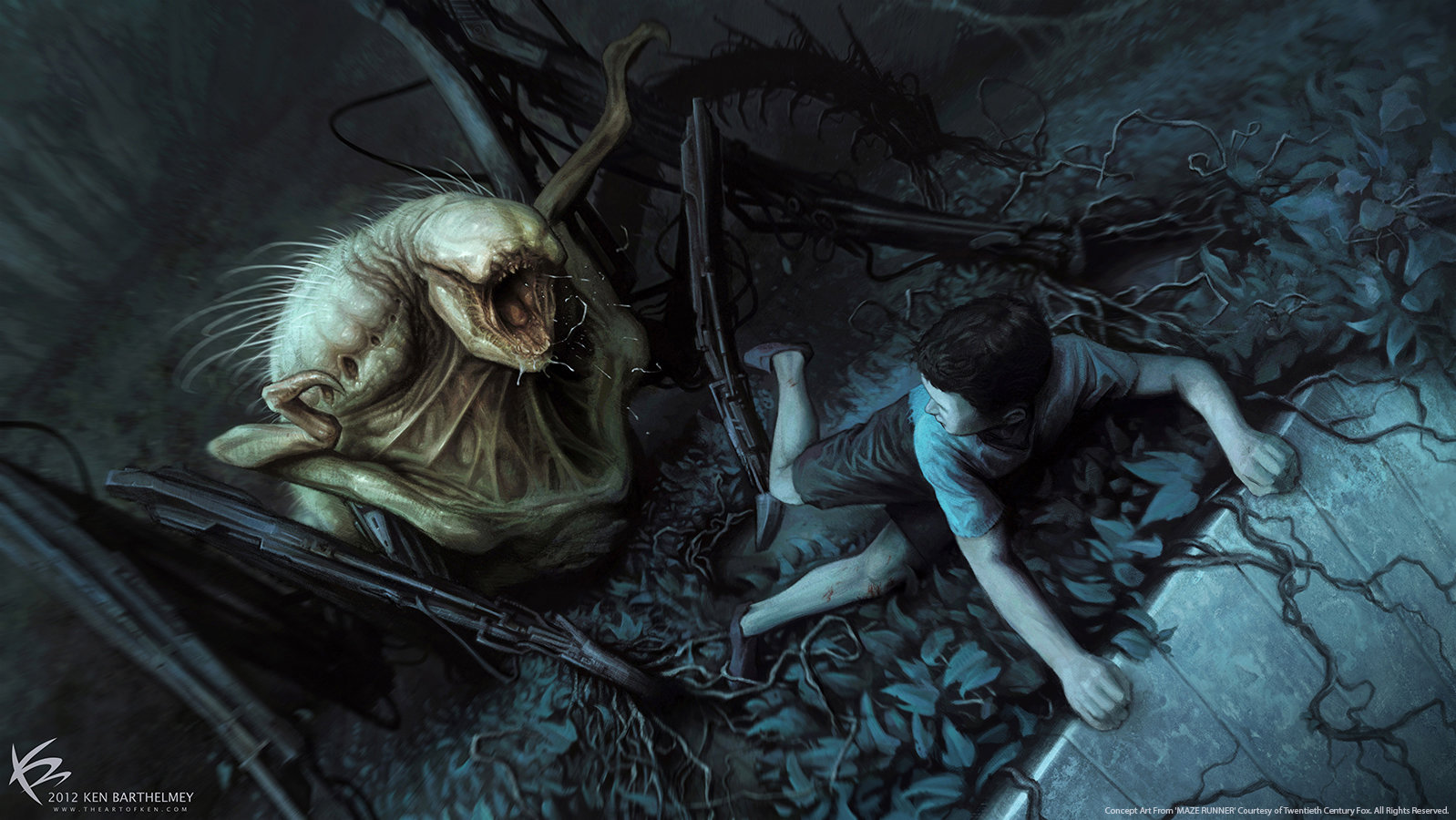 ArtStation The Maze Runner Creature Designs Concept Arts