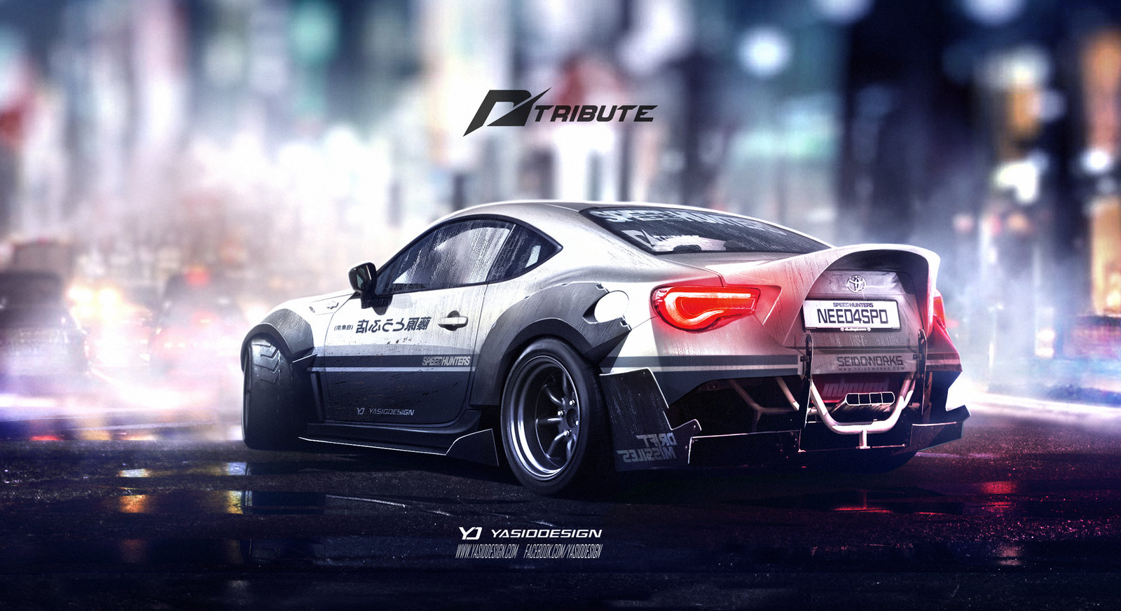 Artstation Speedhunters Toyota Gt 86 Need For Speed Tribute Al Yasid Oozeear