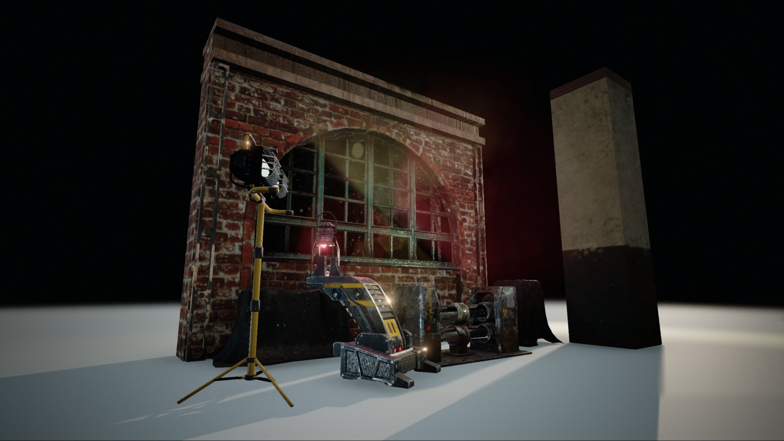 Abandoned Lab Diorama Scene Assets
Mix Of tilable and Non-tilable 2k Textures