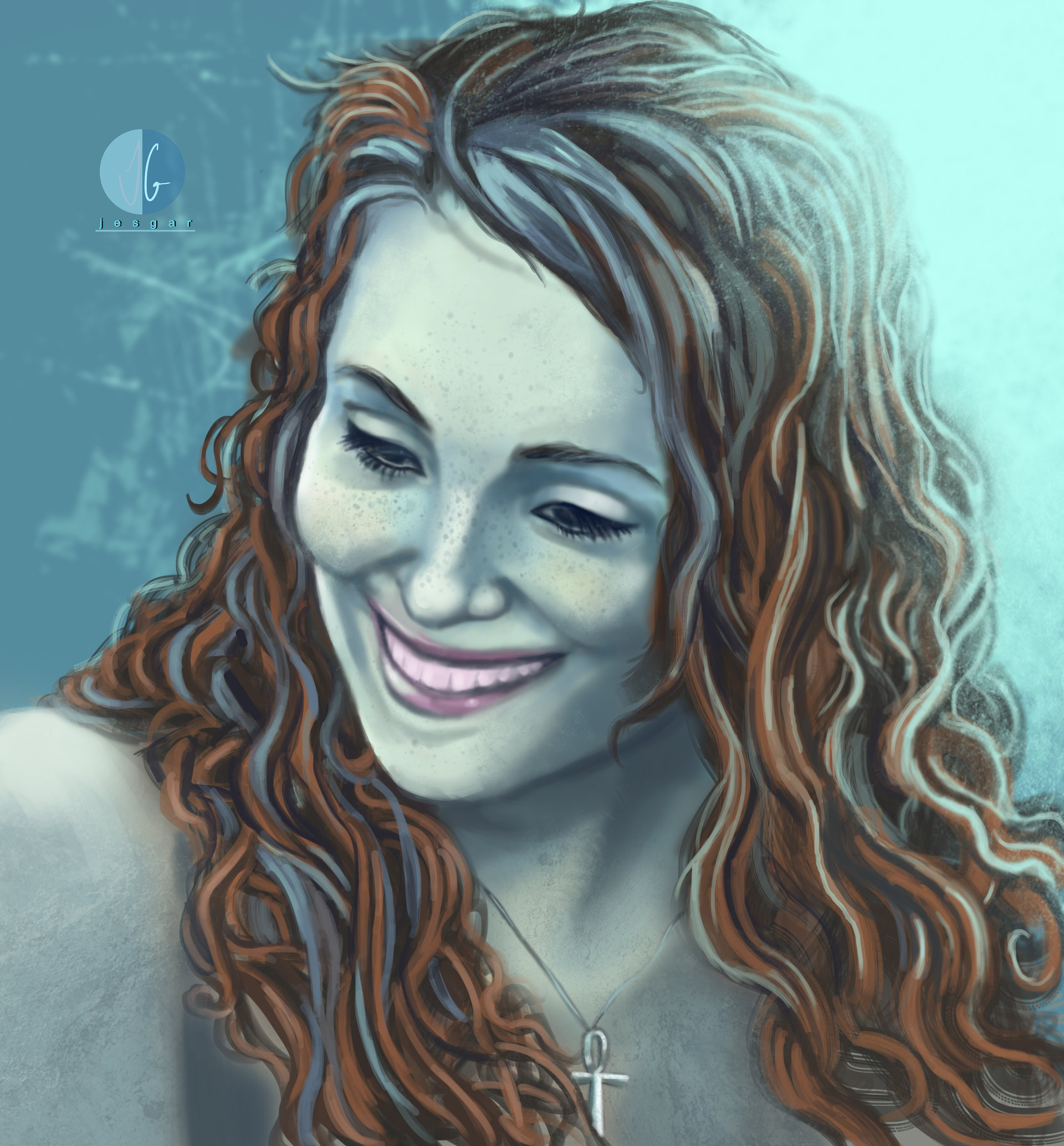 Artstation Beautiful Cold Portrait Jesus Garcia