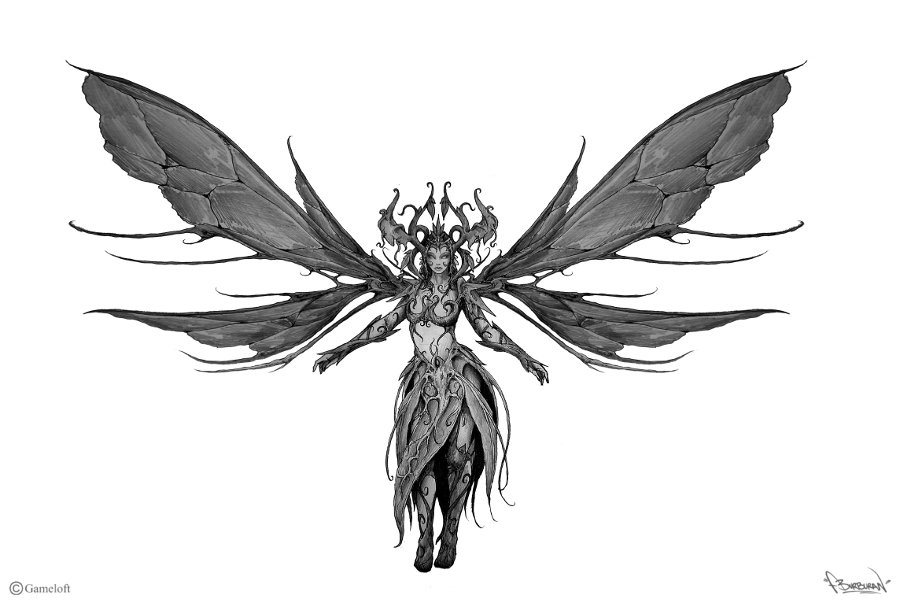 Sketch 1 with wings