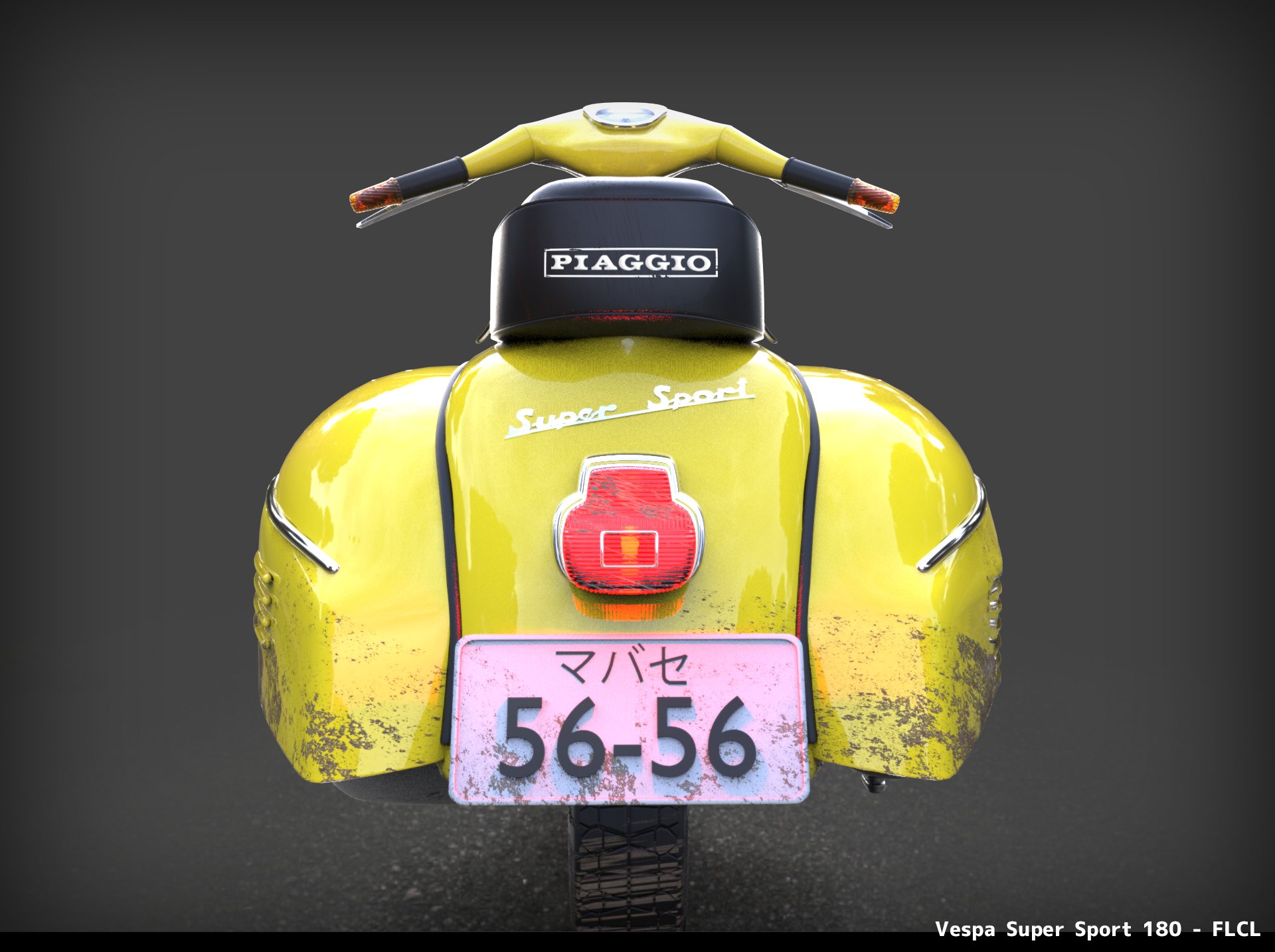 Artstation Flcl Vespa Super Sport 180 Christopher Kissoon Artstation Flcl Vespa Super Sport 180 Christopher Kissoon