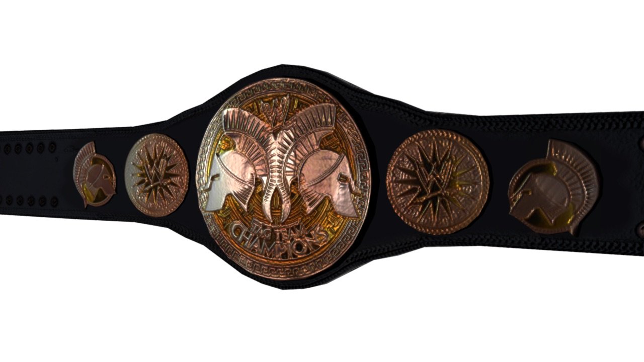 ArtStation - WWE Tag Team Championship Belt