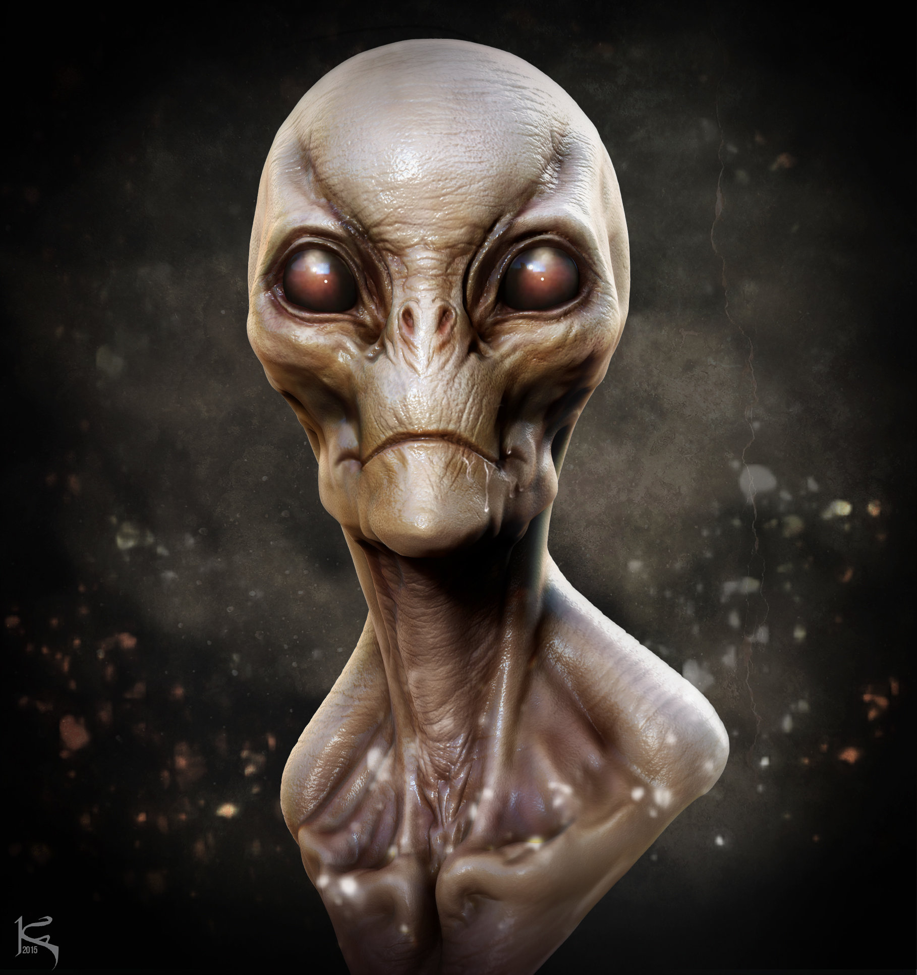 Artstation Aris Kolokontes Fan Art 2 Alien Creature Design Doodle Kenny Carmody