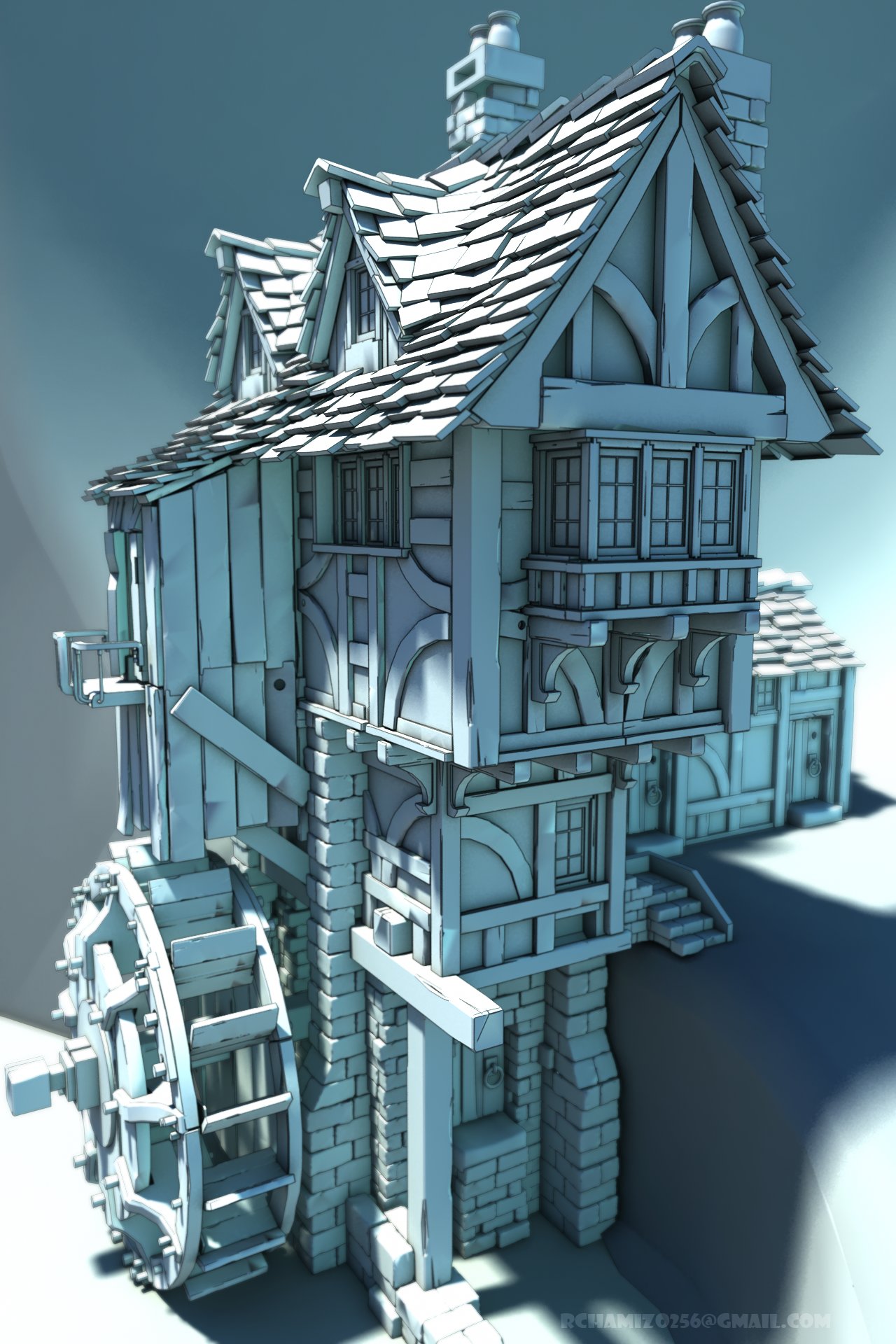 A building refers to. Средневековый дом. Миниатюры зданий. Фэнтези домик. Домик концепт.