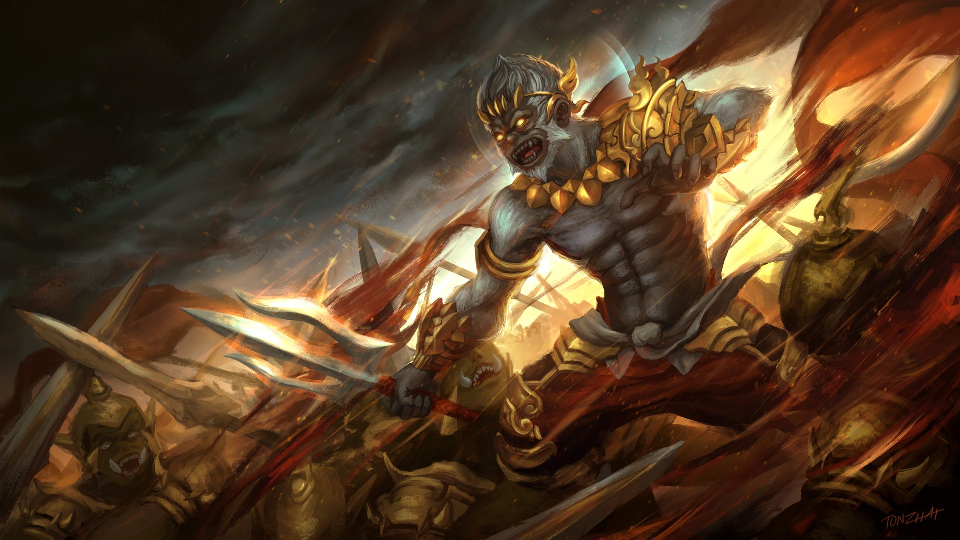ArtStation - Hanuman's Wrath