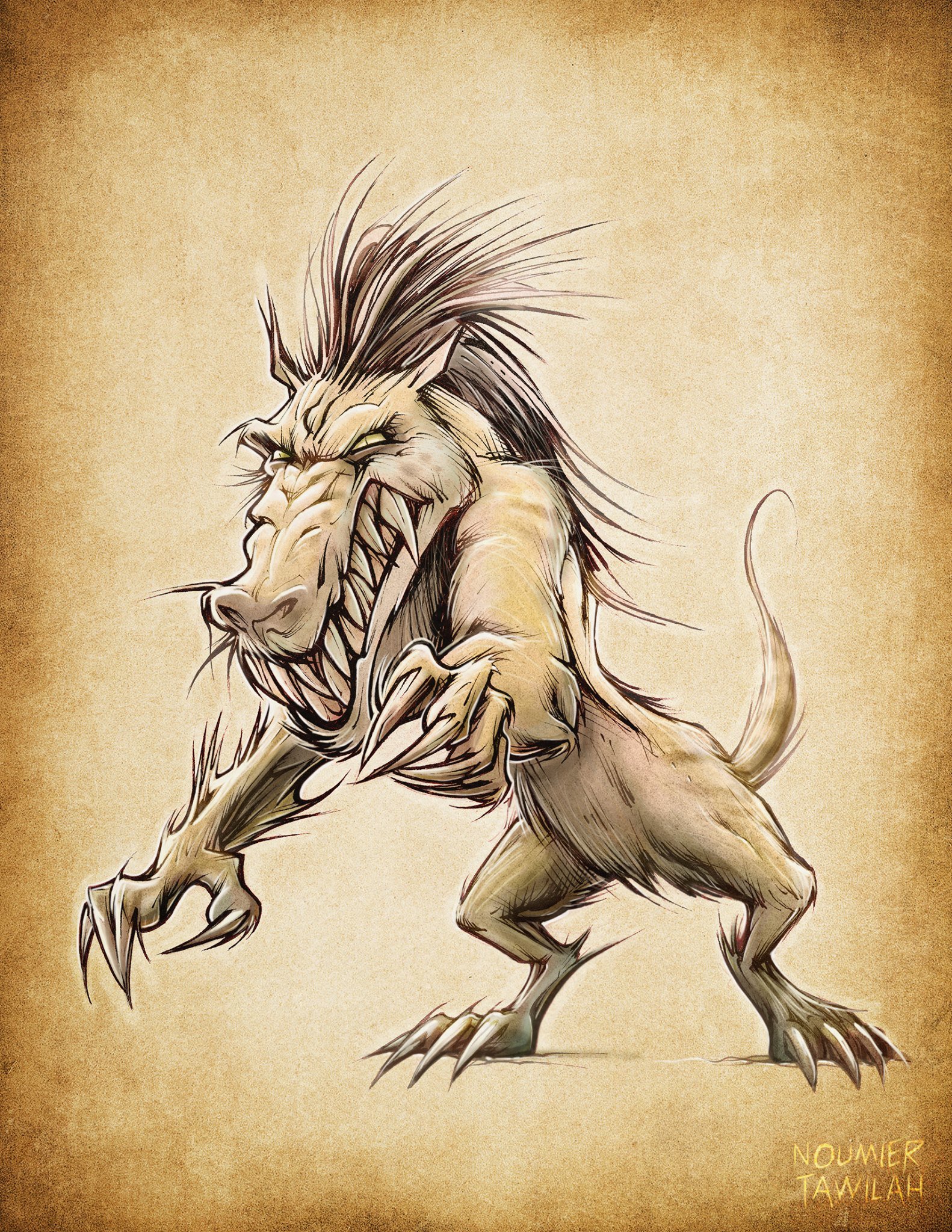 ArtStation Andrewsarchus