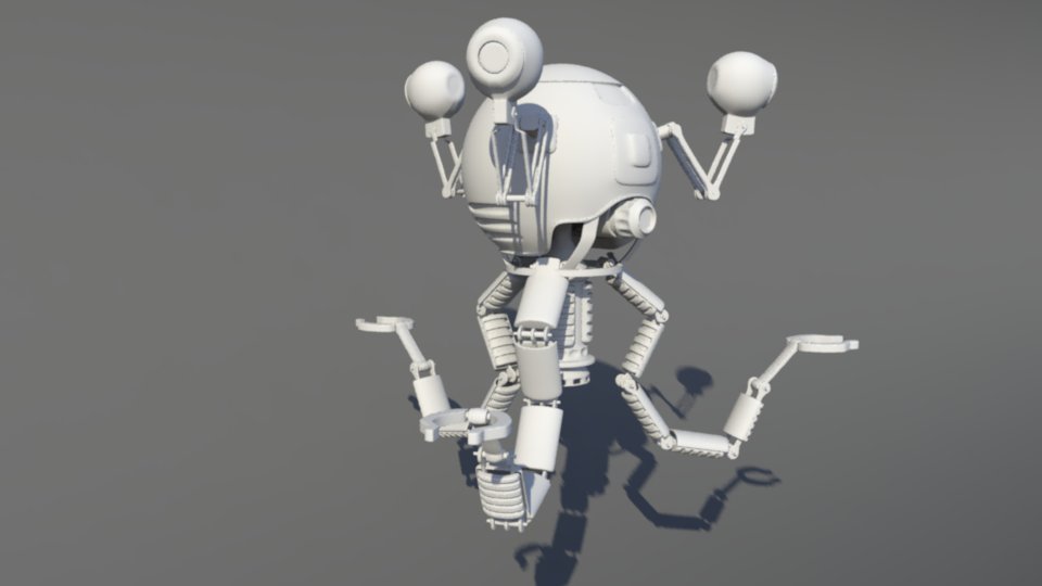 Artstation Fallout S Mr Handy Robot Jonathon Huskey