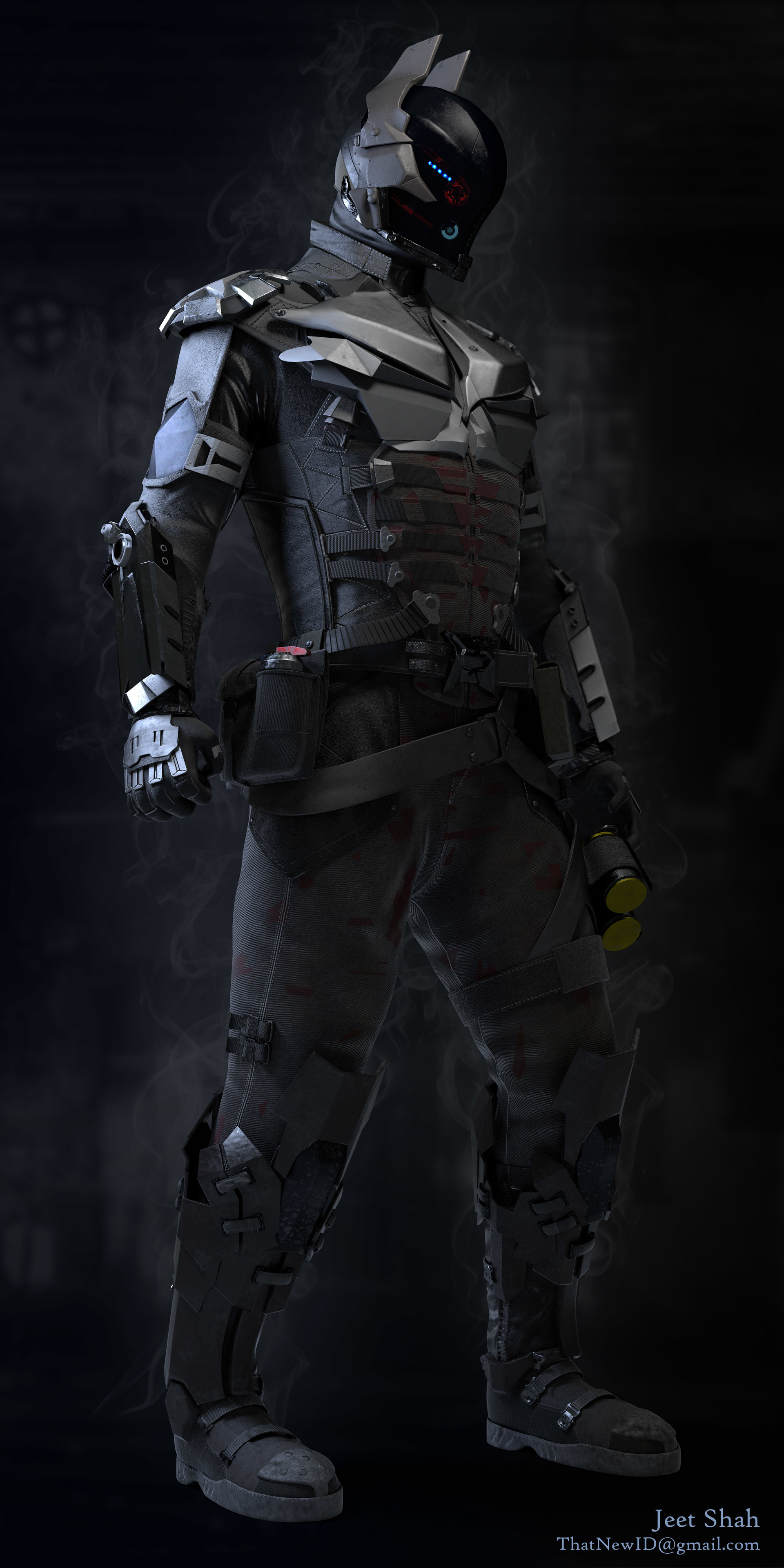 Jeet Shah - Arkham Knight Fan Art