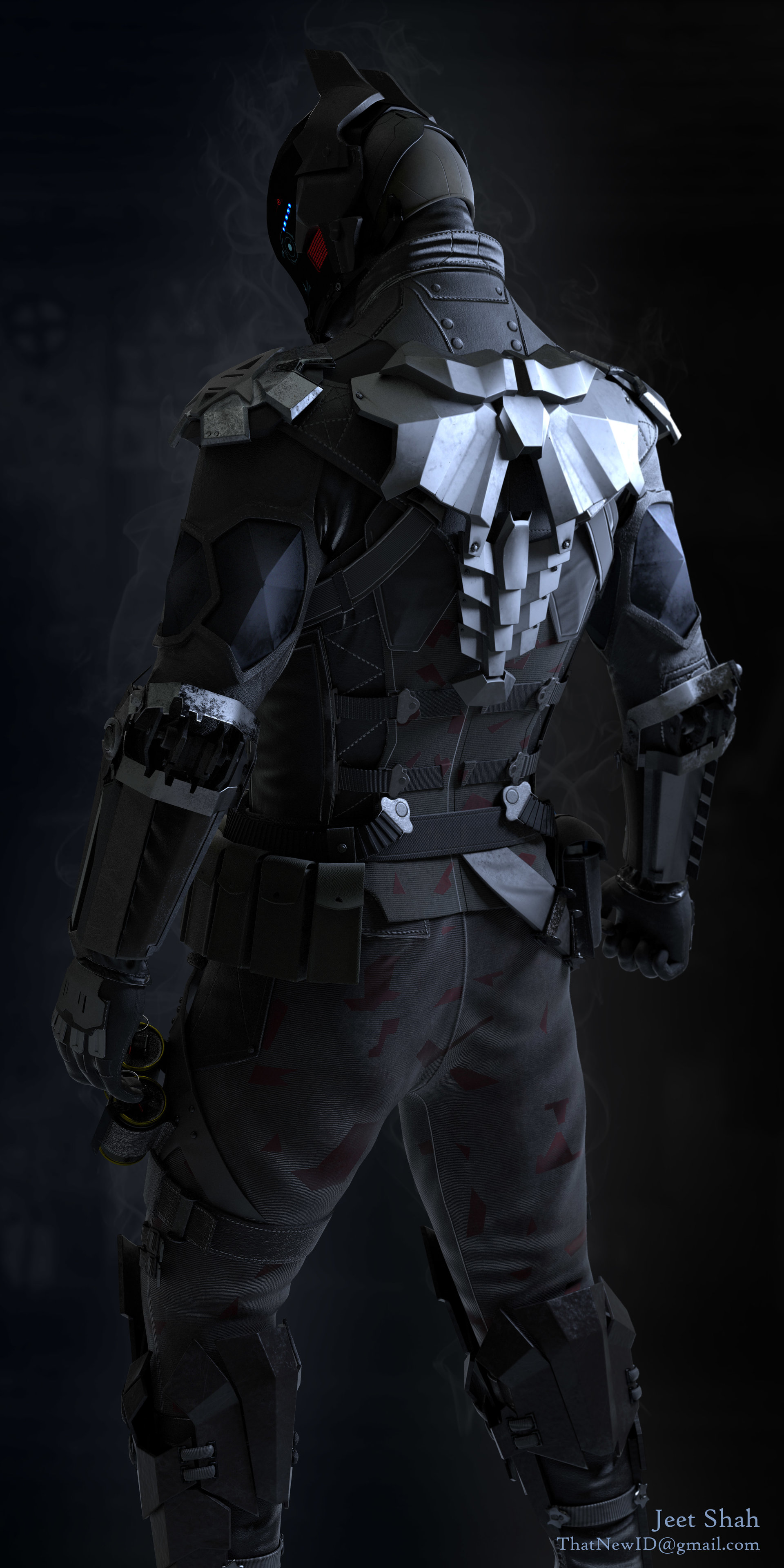 Jeet Shah - Arkham Knight Fan Art