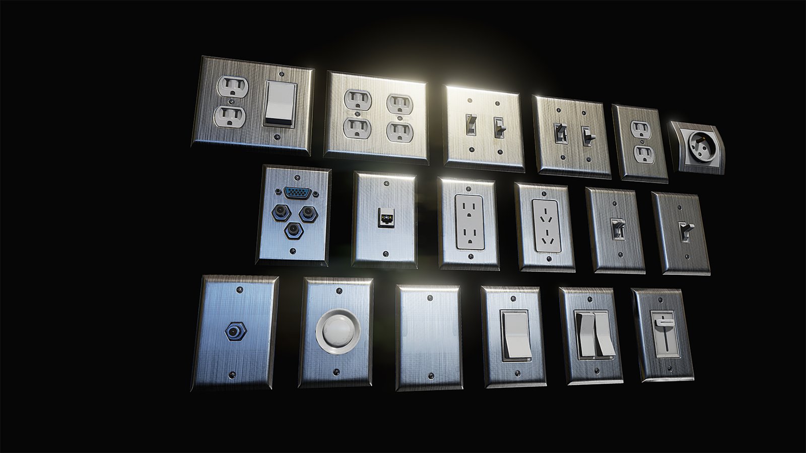 Brushed Metal (in UE4)