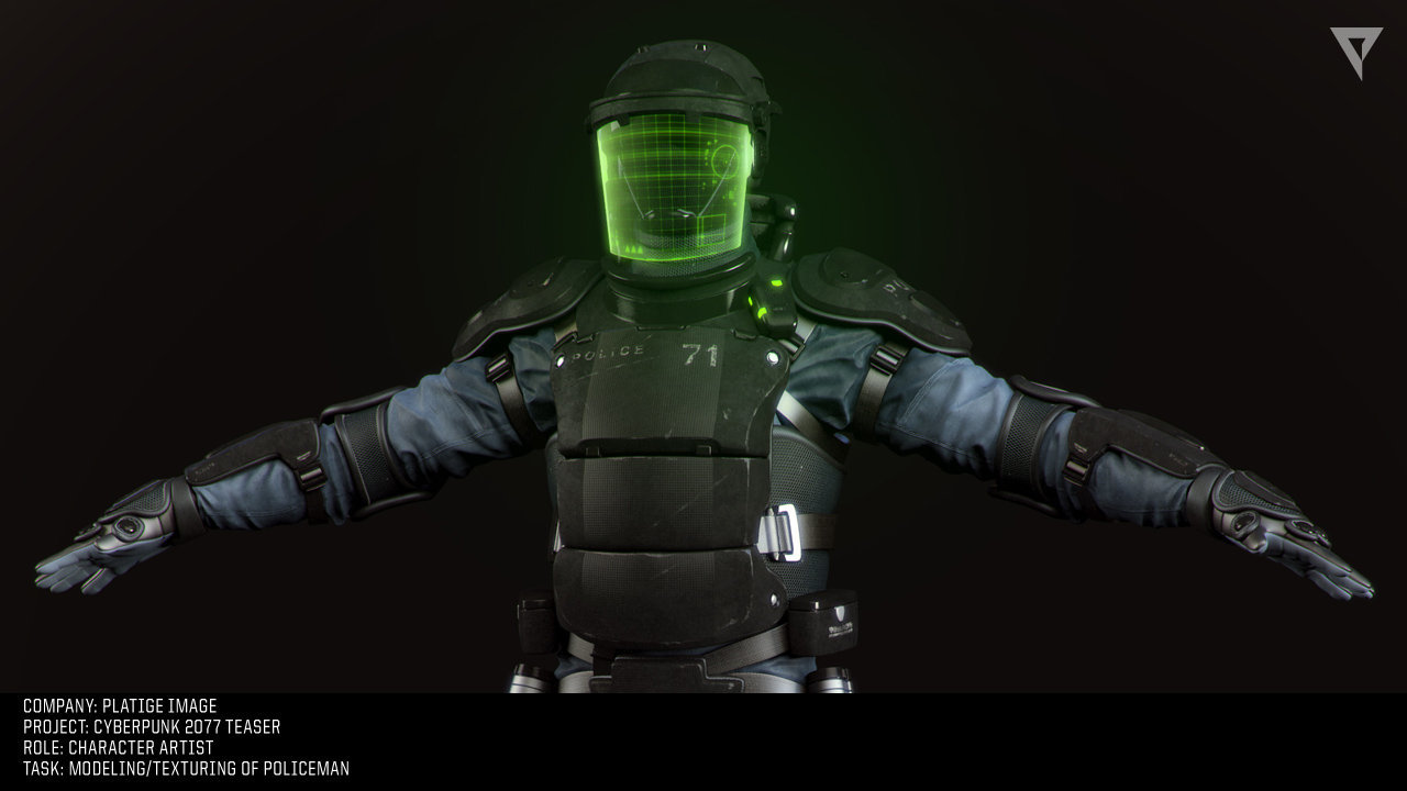 Artstation Cyberpunk 2077 Teaser Platige Image Pawel Levus3d Jaruga