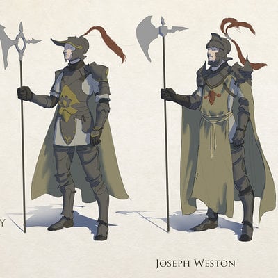 Joseph weston 9 royal guards