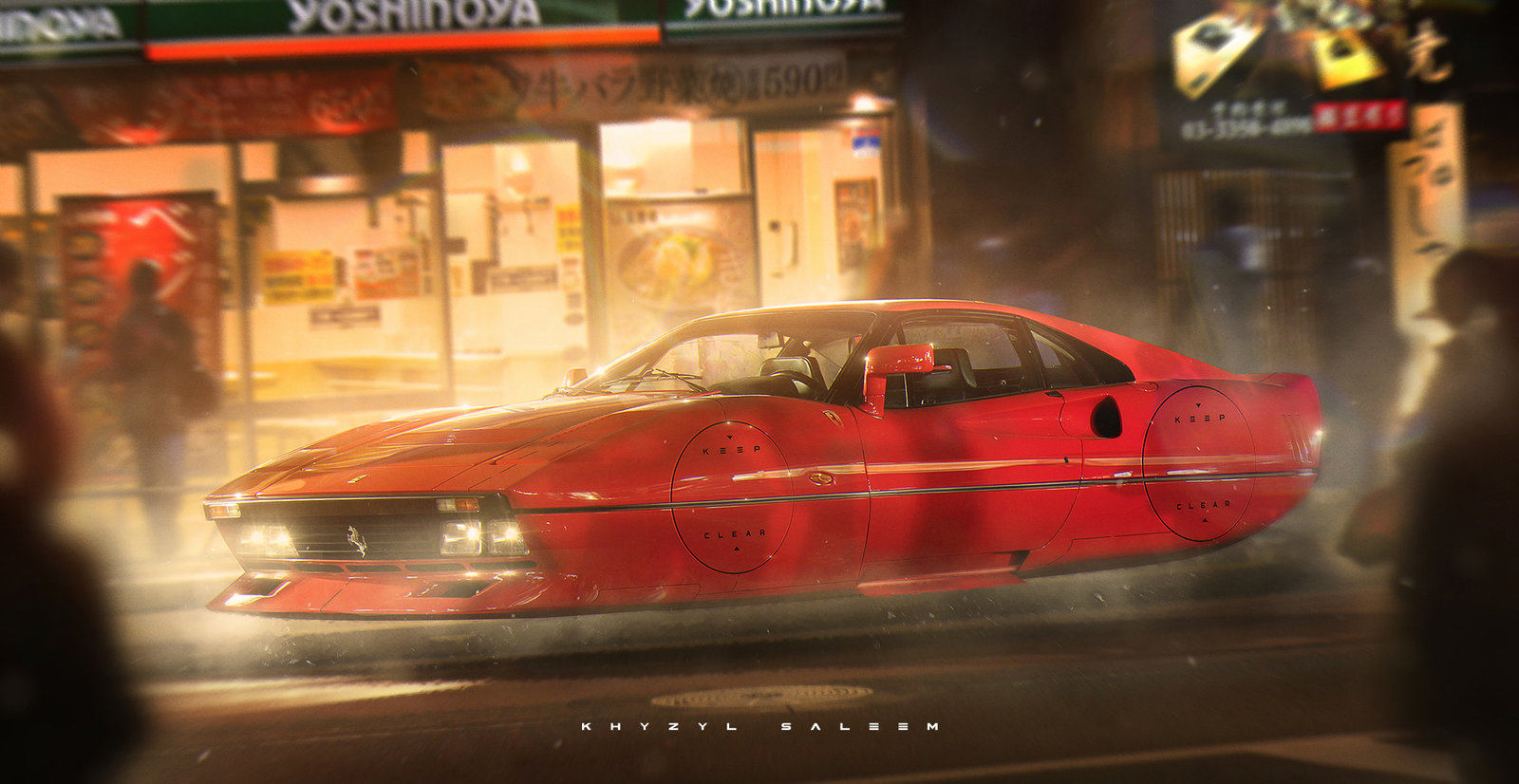 Ferrari 288 - RetroFuturism.