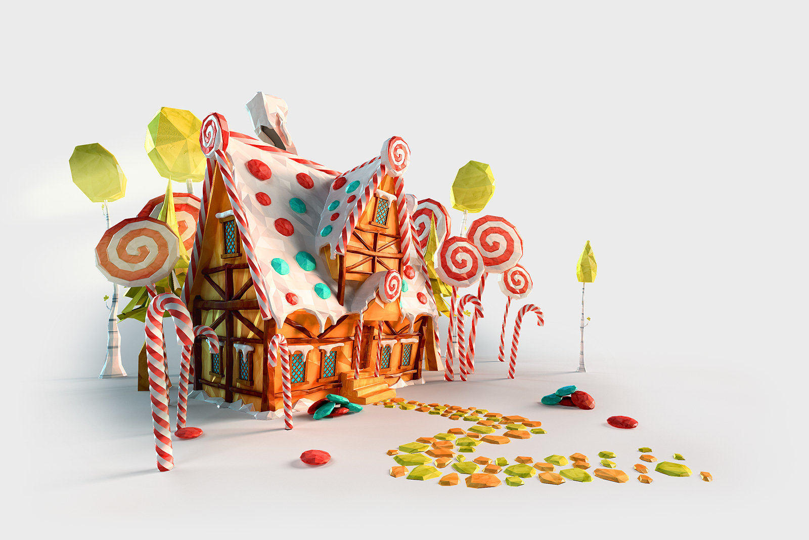 Hansel And Gretel Candy House Clip Art