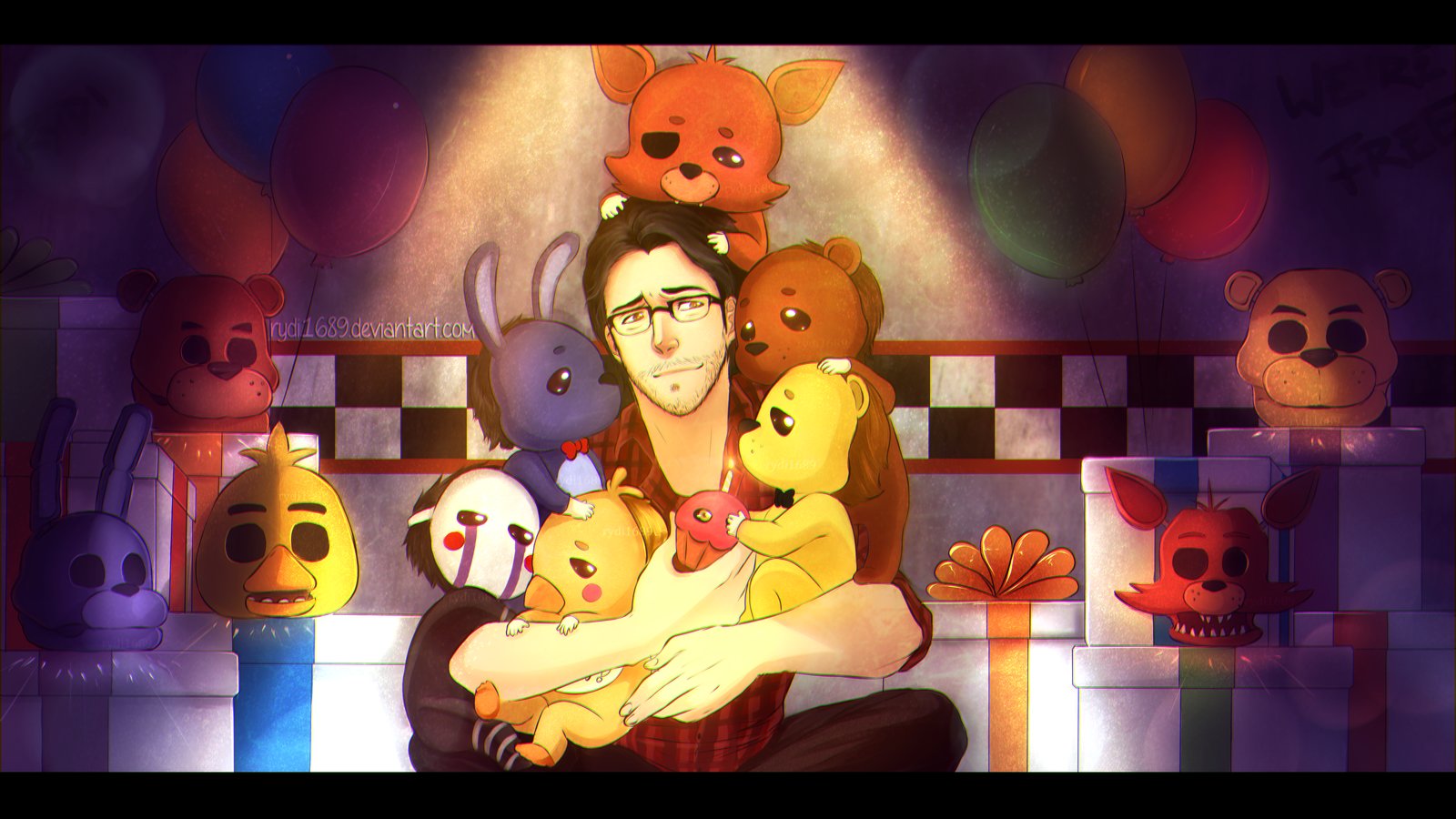 Artstation Markiplier Is The Savior Of Five Nights At Freddy S