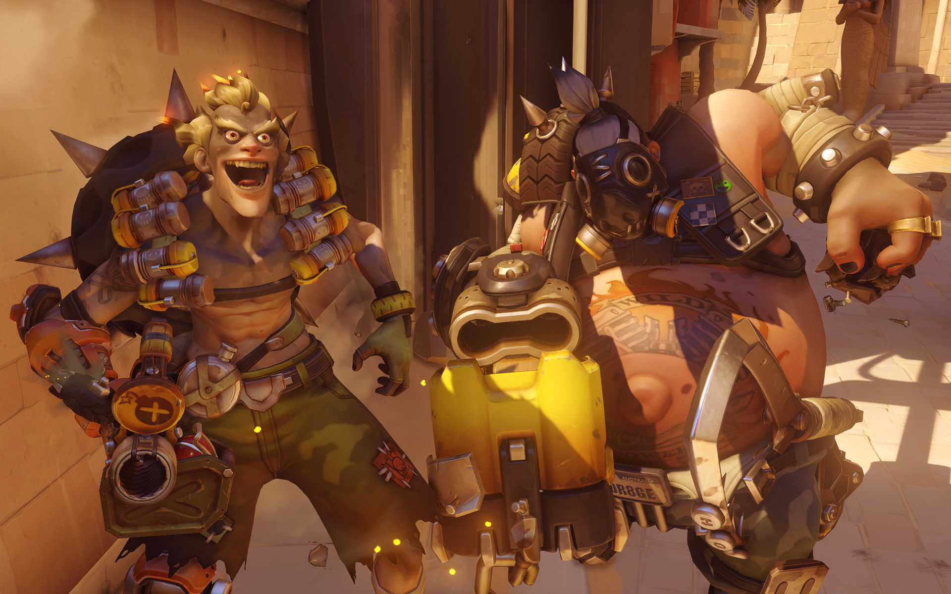 Grokdan on X: 18+ #Overwatch scene with Junkrat and Tracer:   #gaming # @Overwatch_TV @OWCentral   / X