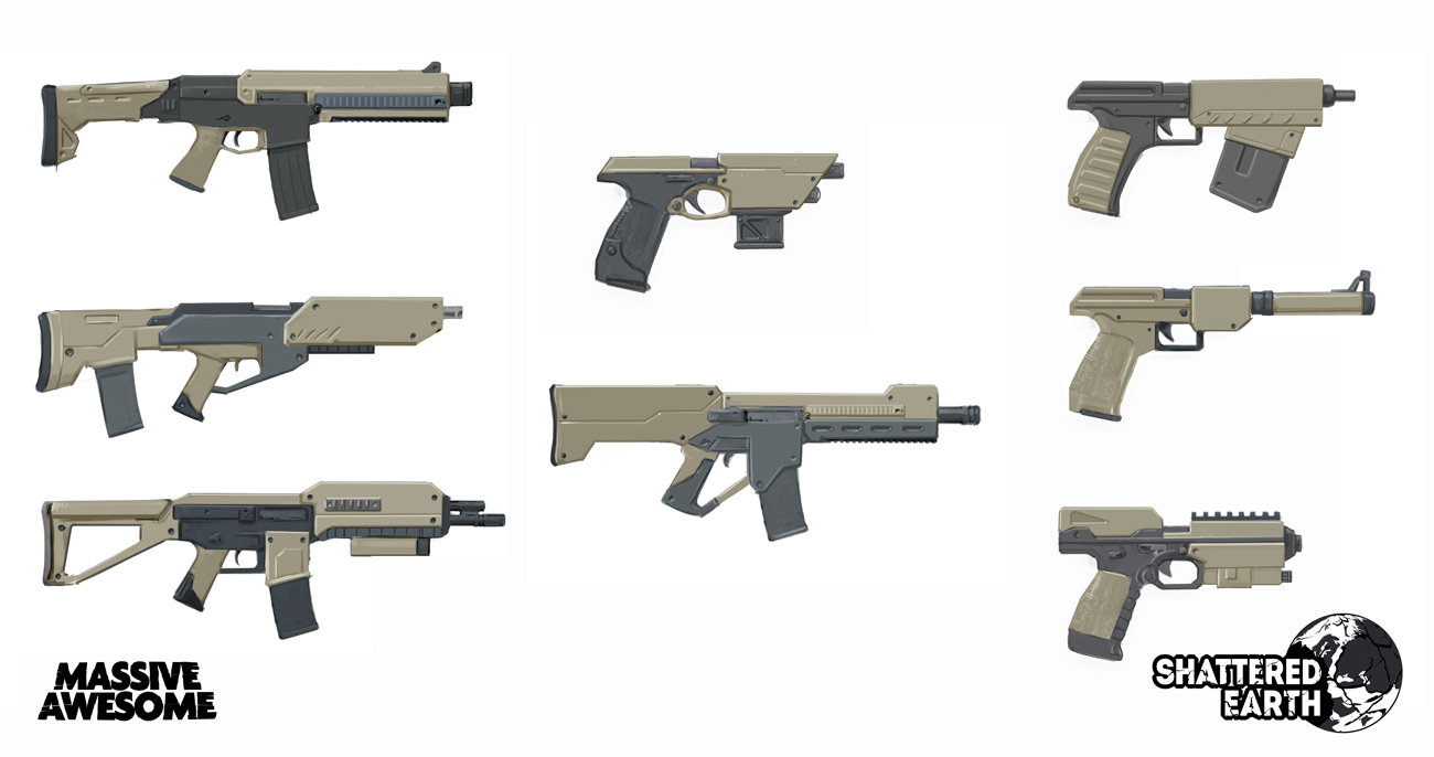 UNM Coyote weapon designs