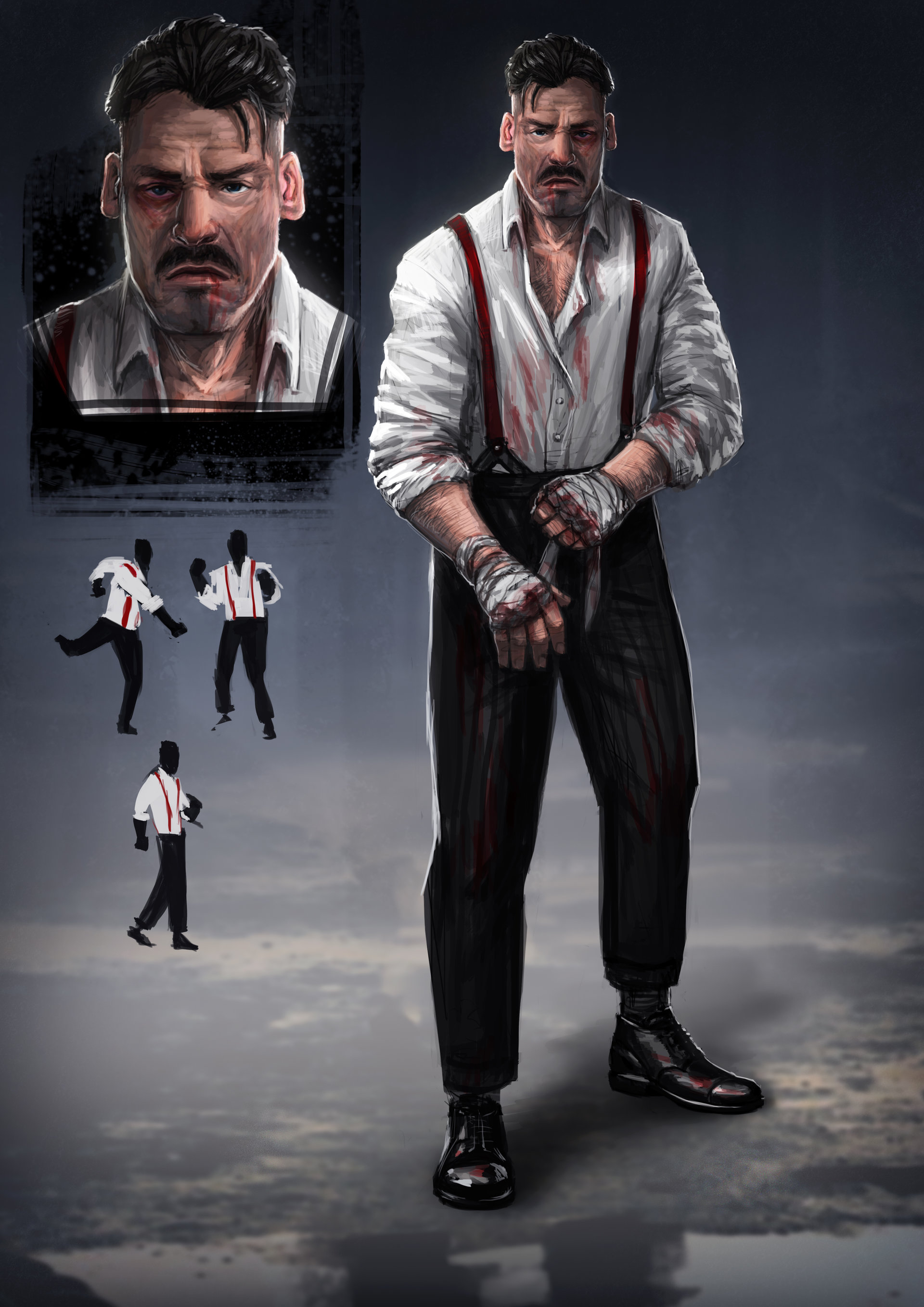 Pin By Adam Dorsey On Mobsters Cyberpunk Character Concept Art