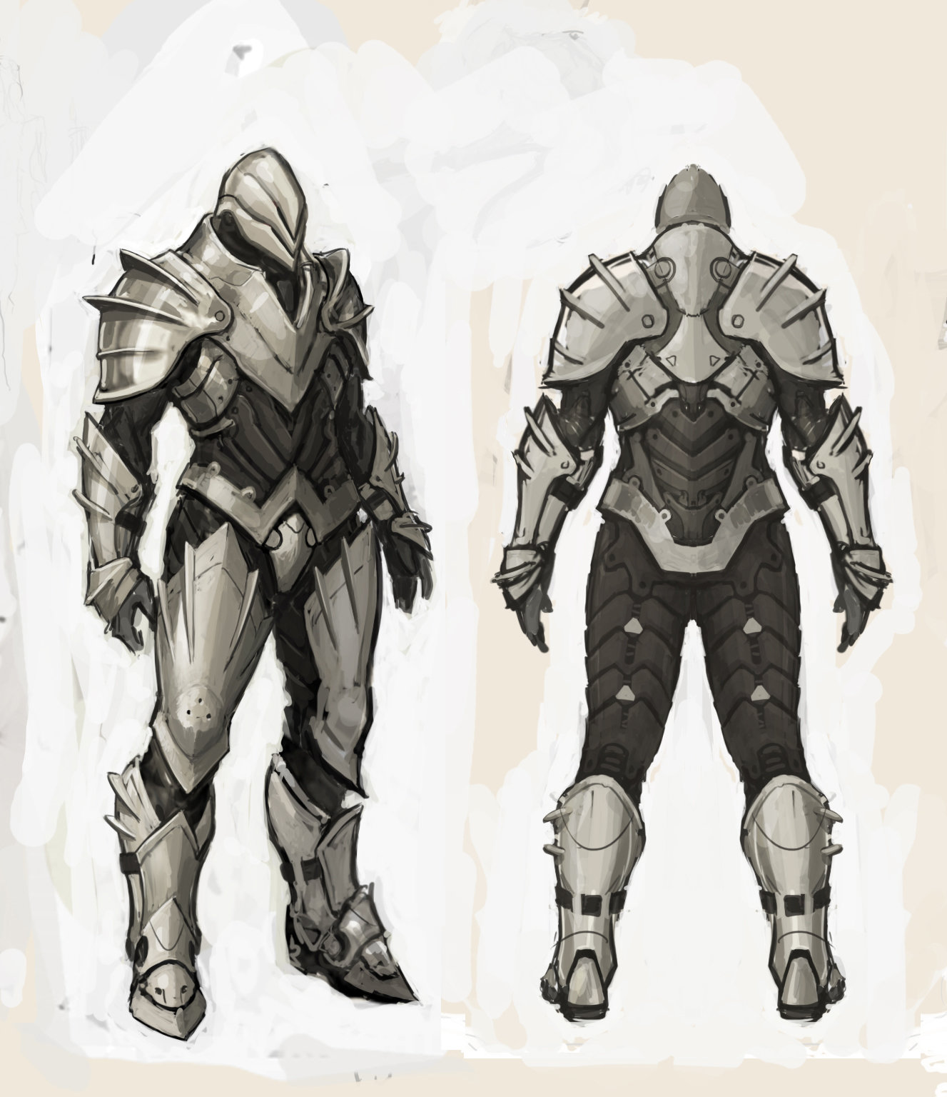 Bert Lewis - Infinity Blade 2, seratic armor