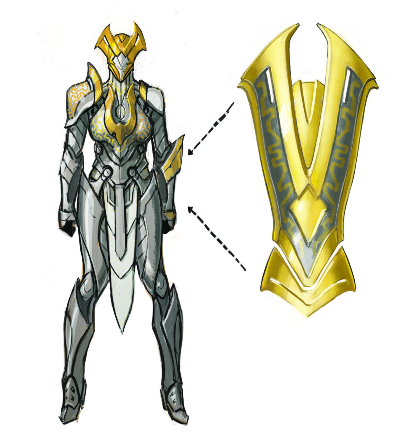 infinity blade armor