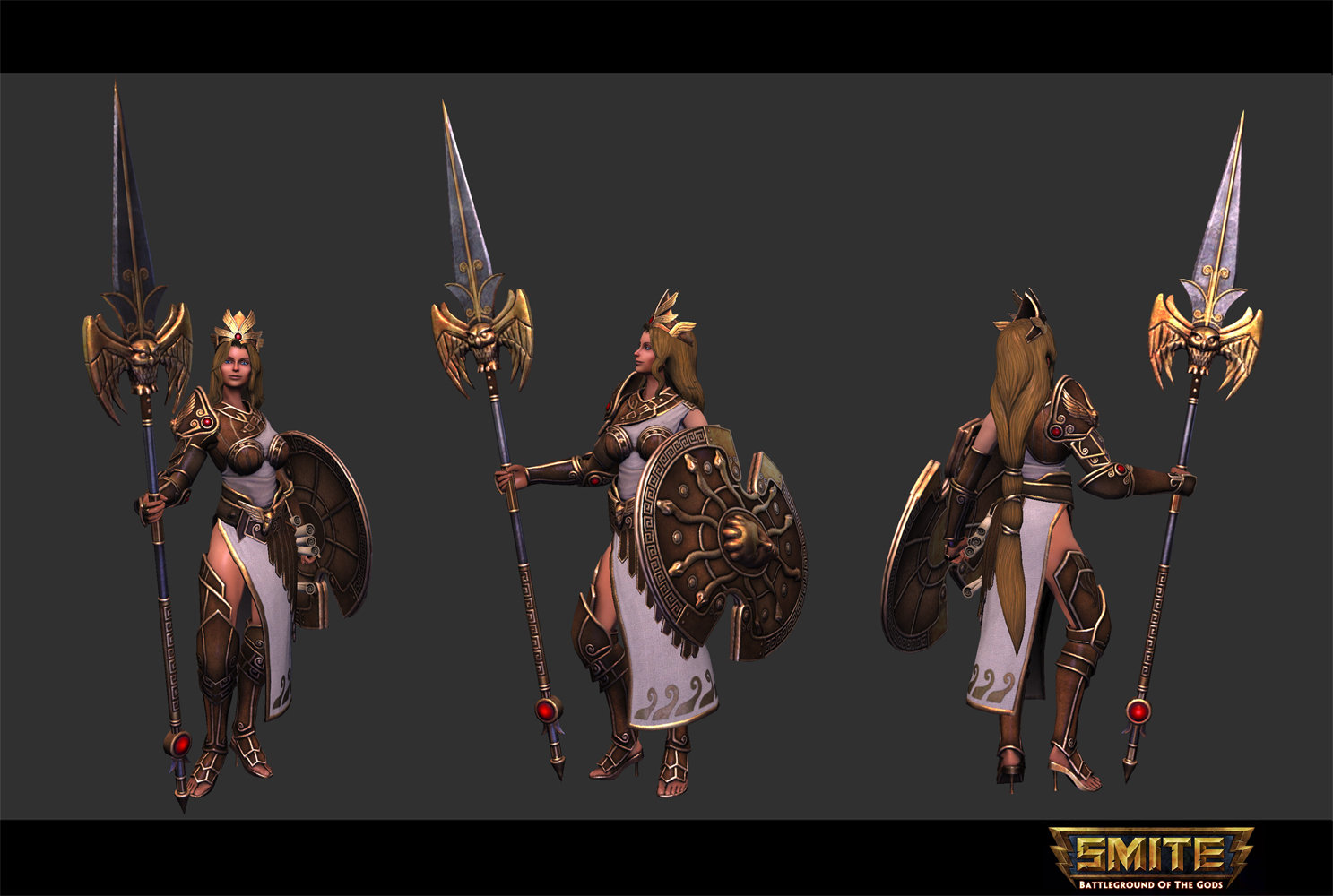 SMITE- Athena.