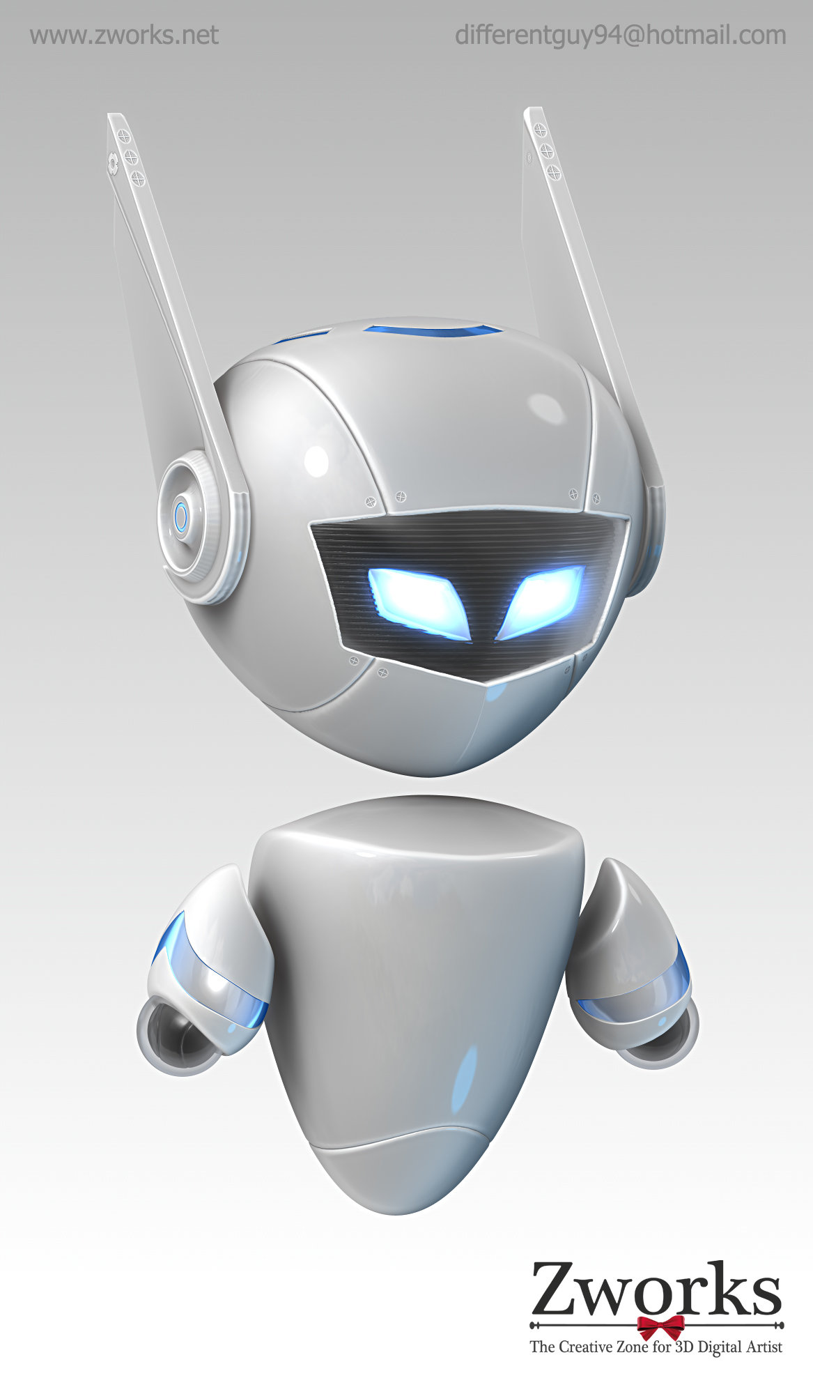 robot sencillo 3d