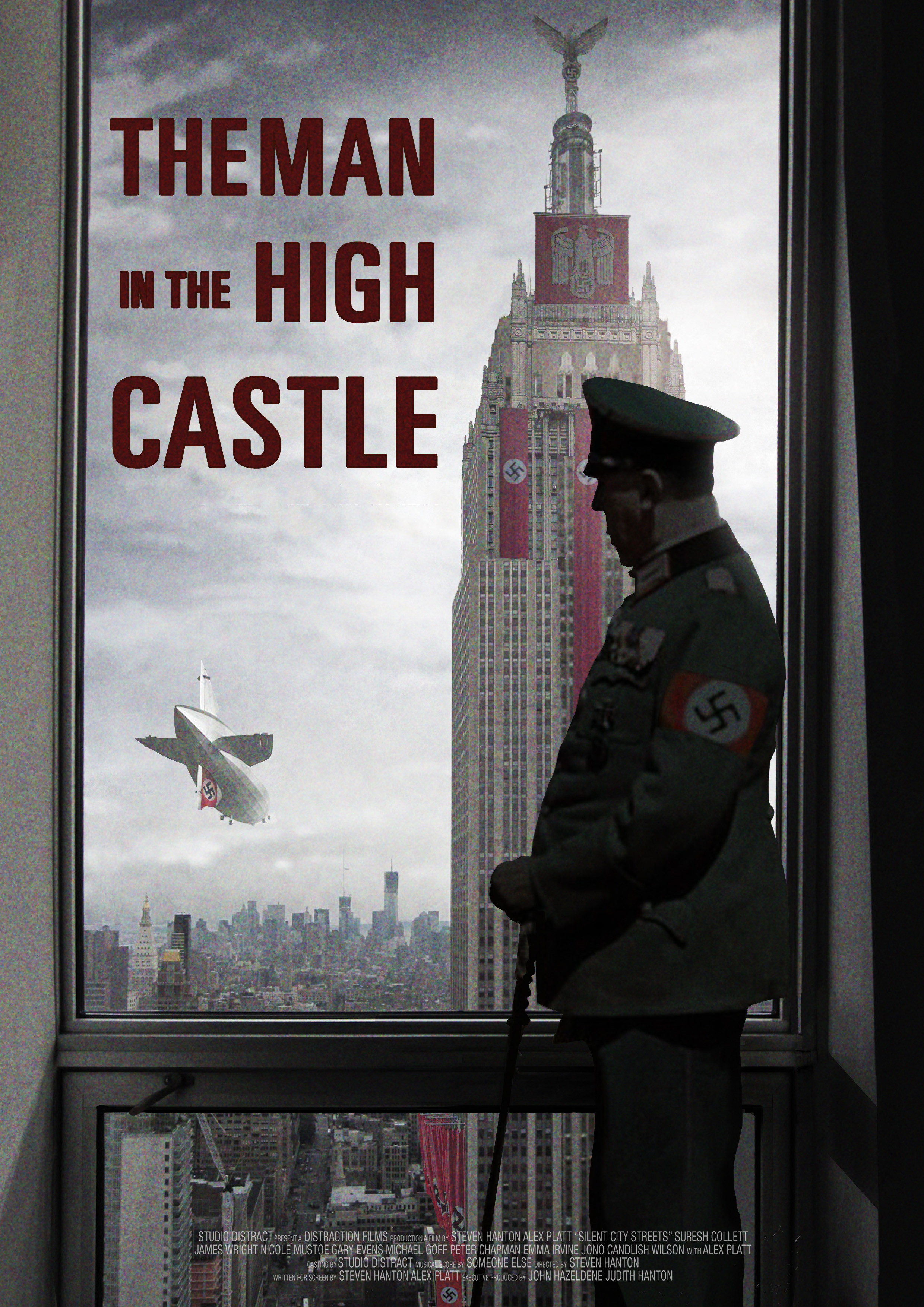 Quick mock up for a poster idea: View of 70's Nazi occupied New York