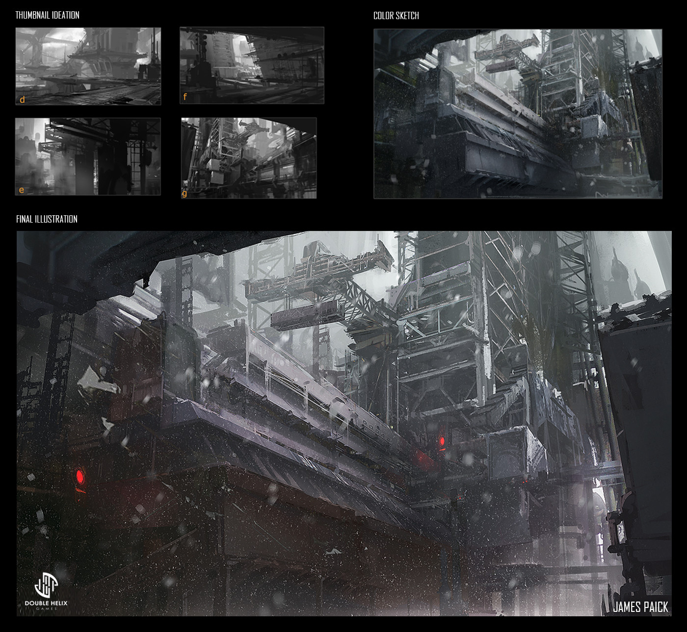 ArtStation - F9 STRIDER Kazakh City Concept Design