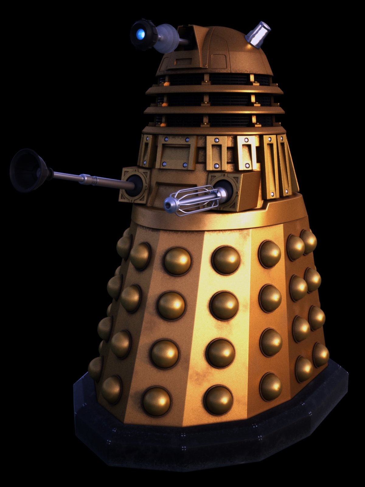 ArtStation - Gold Dalek